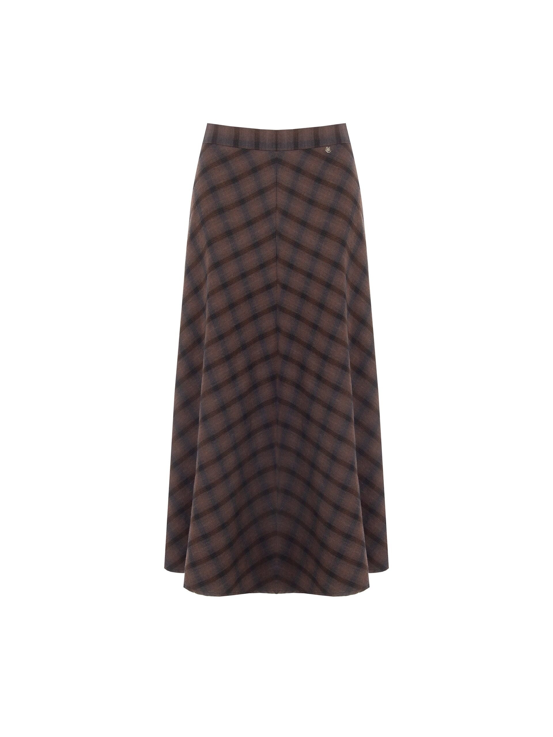 Gonna Lunga Svasata A Quadri Rinascimento