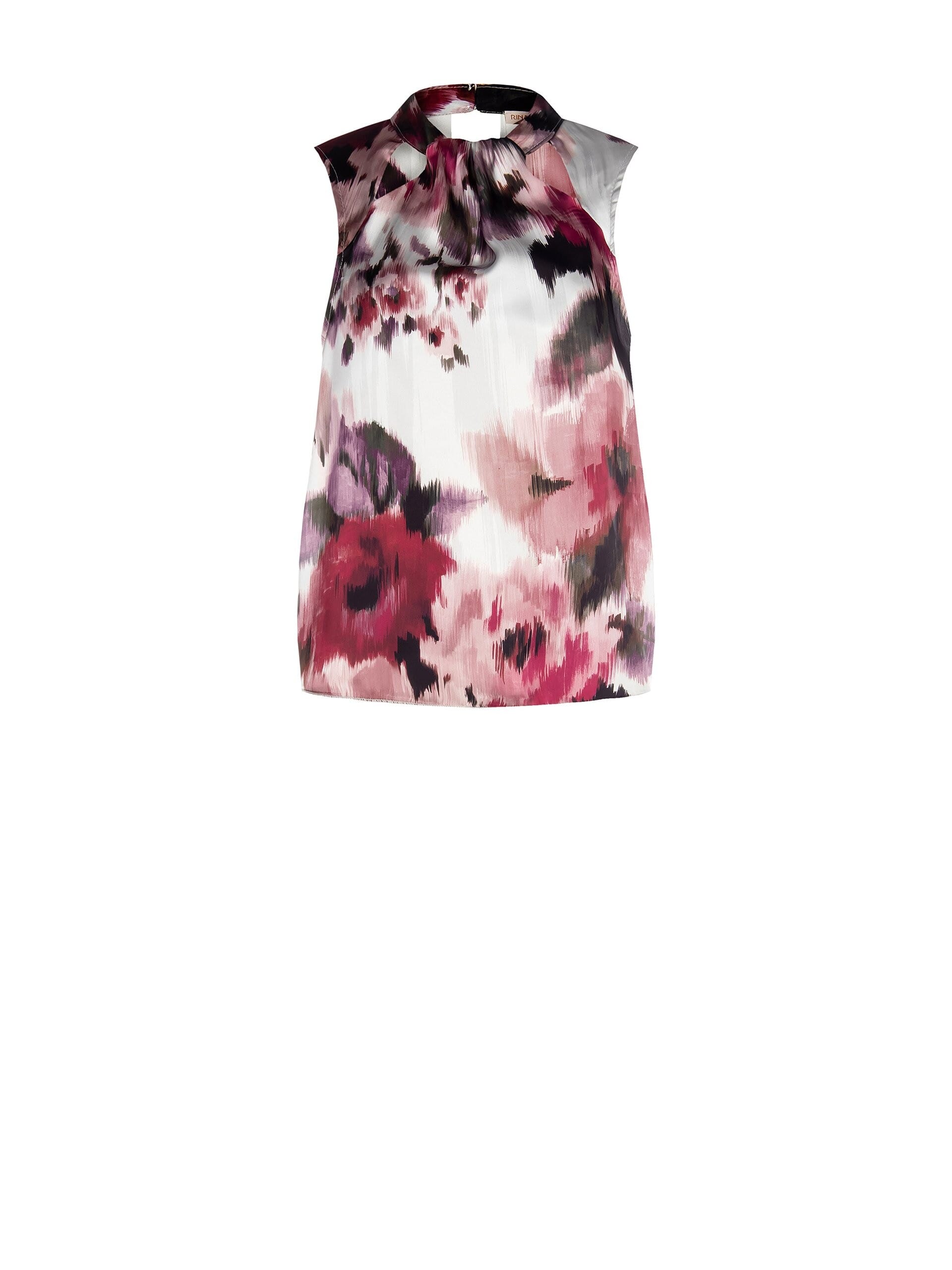 Top Fluido Con Cut-Out Sullo Scollo Rinascimento