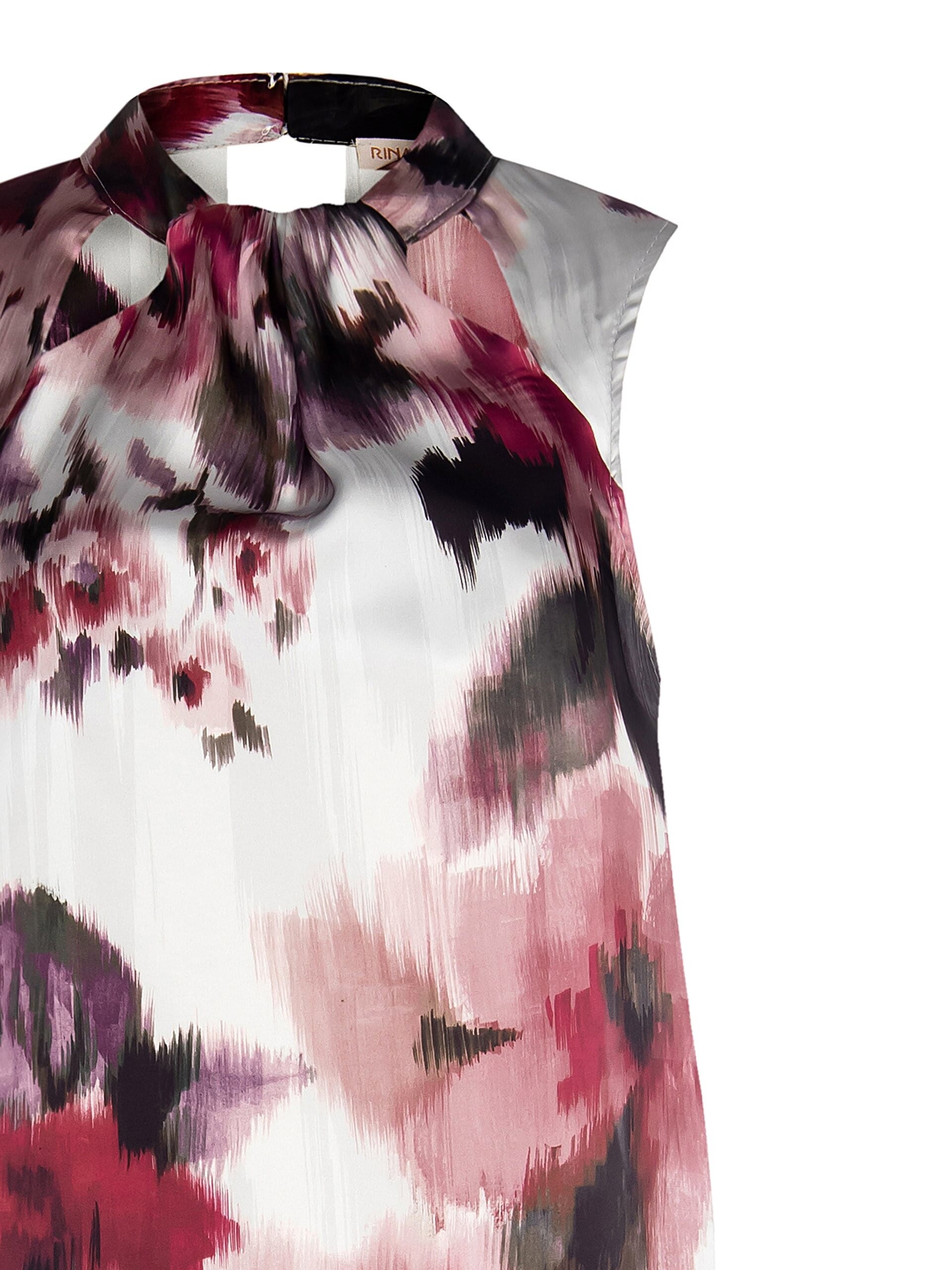 Top Fluido Con Cut-Out Sullo Scollo Rinascimento