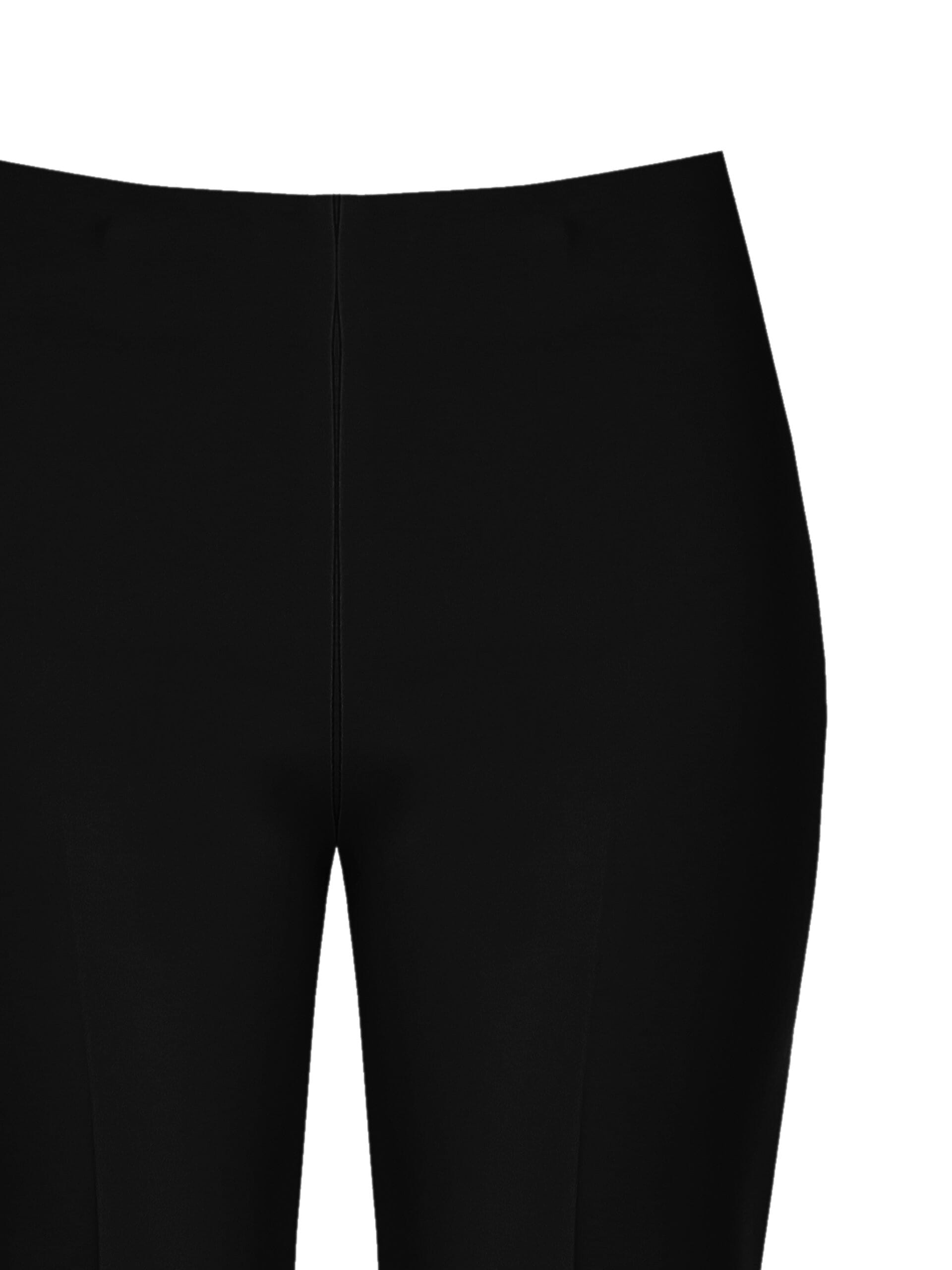 Pantalon palazzo en tissu technique avec fermeture éclair latérale Rinascimento