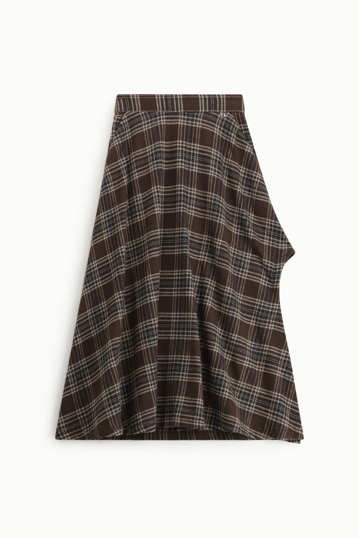 Gonna Lunga A Quadri Con Spacco Laterale Dixie