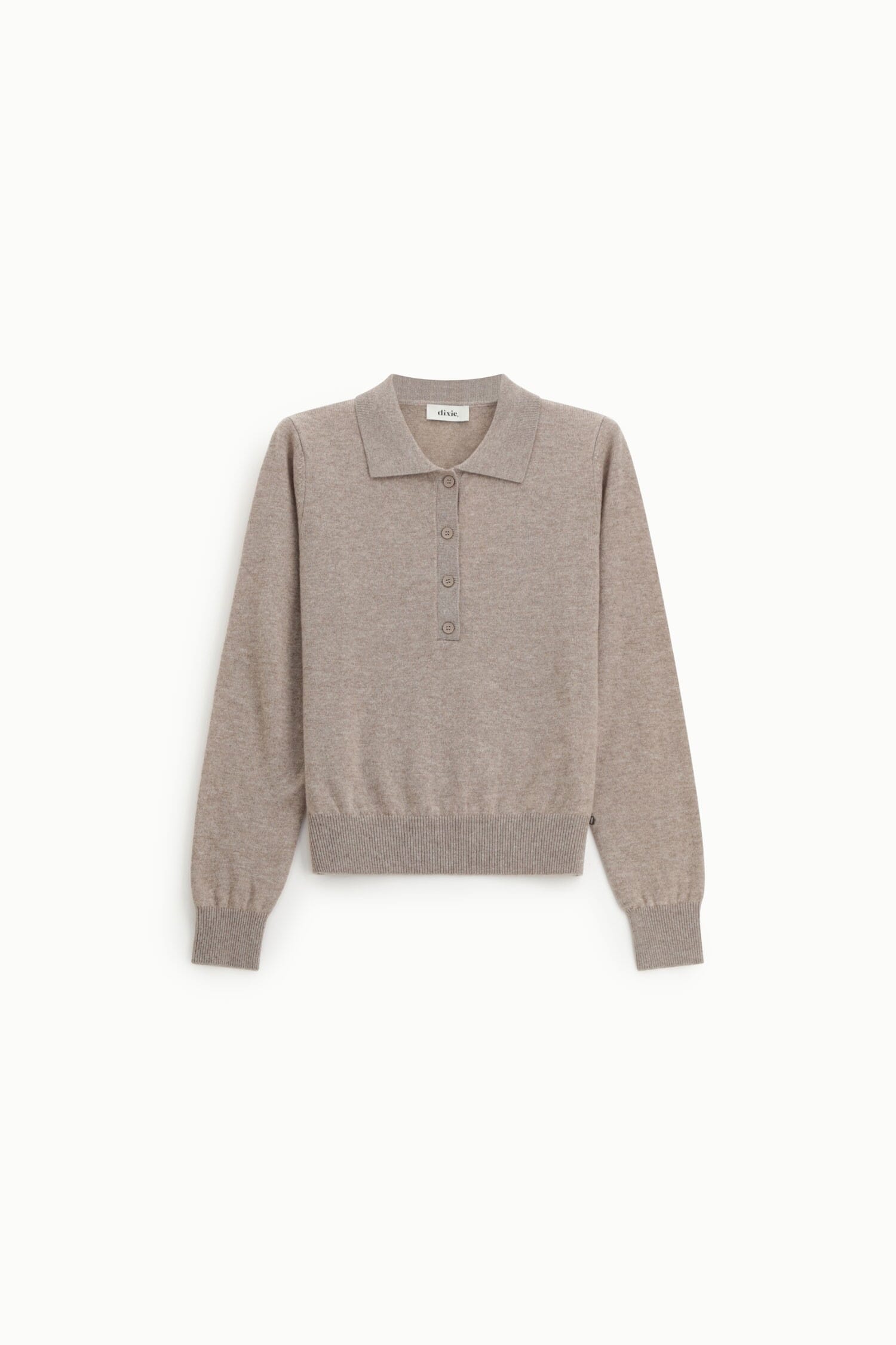 Pullover Con Colletto E Bottoni Dixie