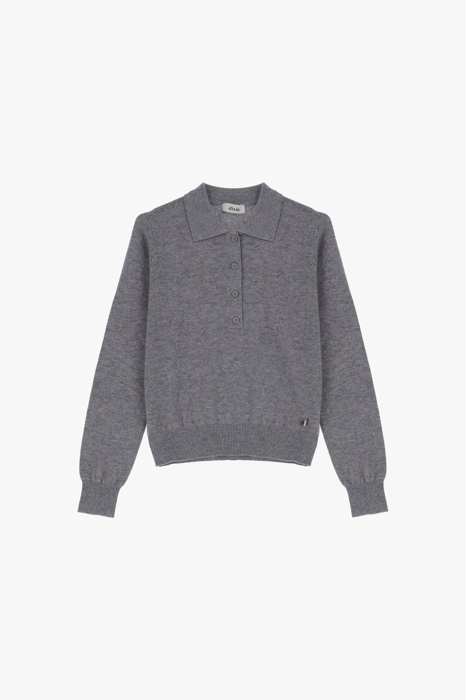 Pullover Con Colletto E Bottoni Dixie