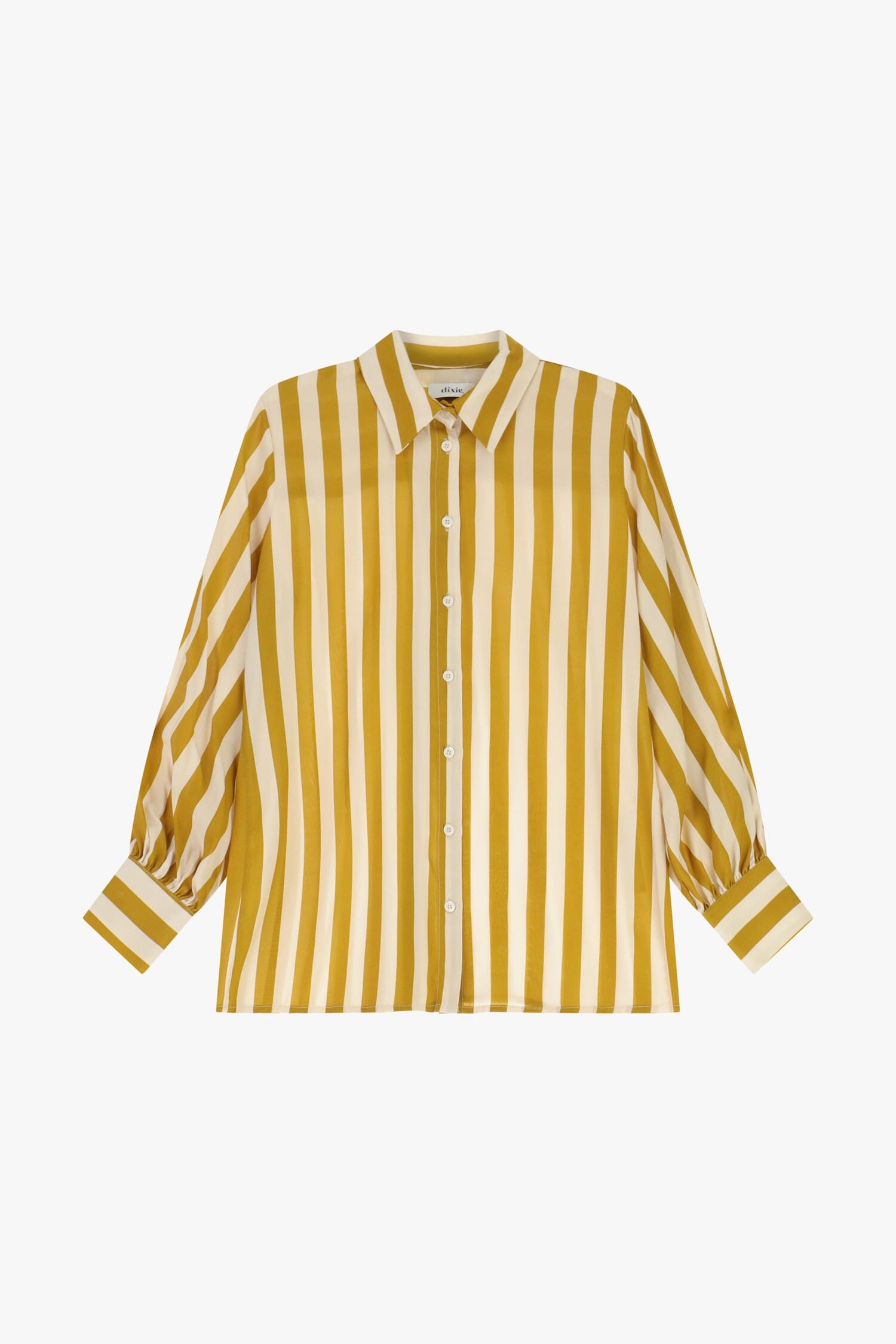 Dixie - Chemise à rayures verticales et manches larges