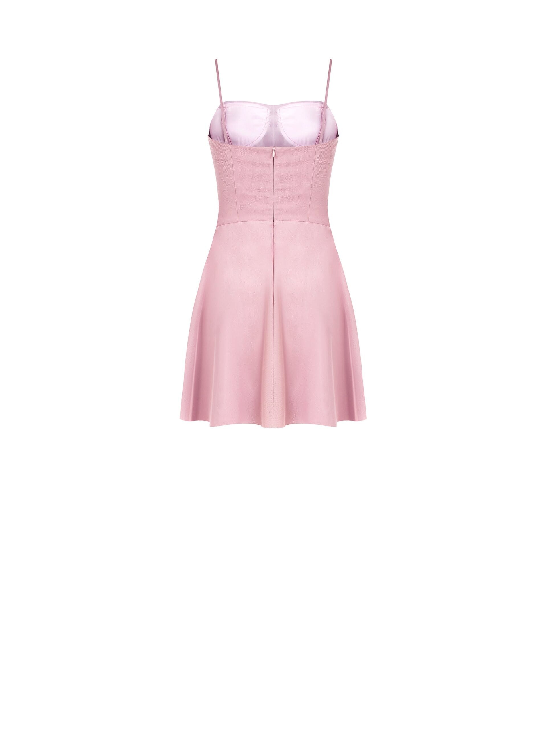 Abito Corto A Ruota In Tulle E Pizzo Rinascimento