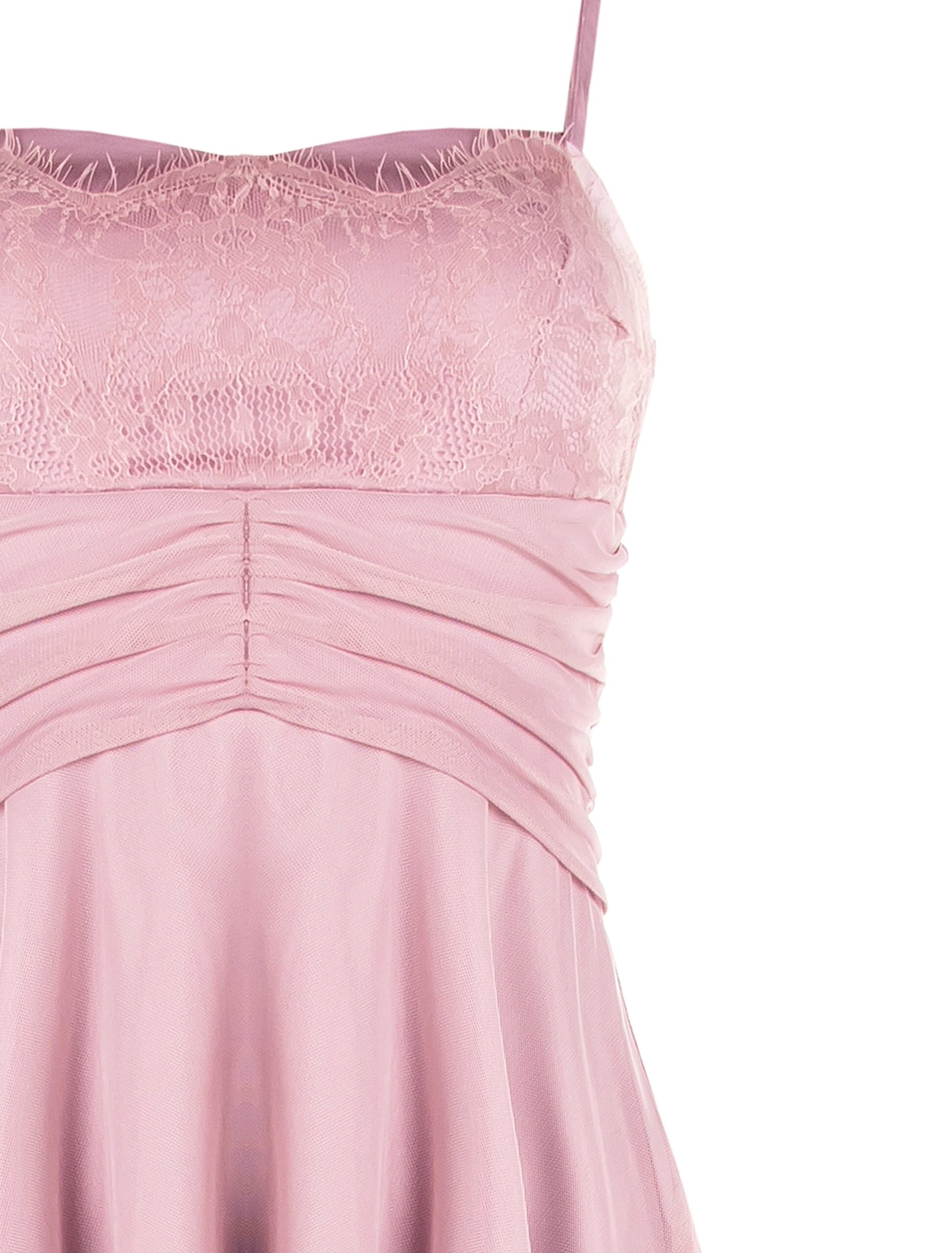 Abito Corto A Ruota In Tulle E Pizzo Rinascimento