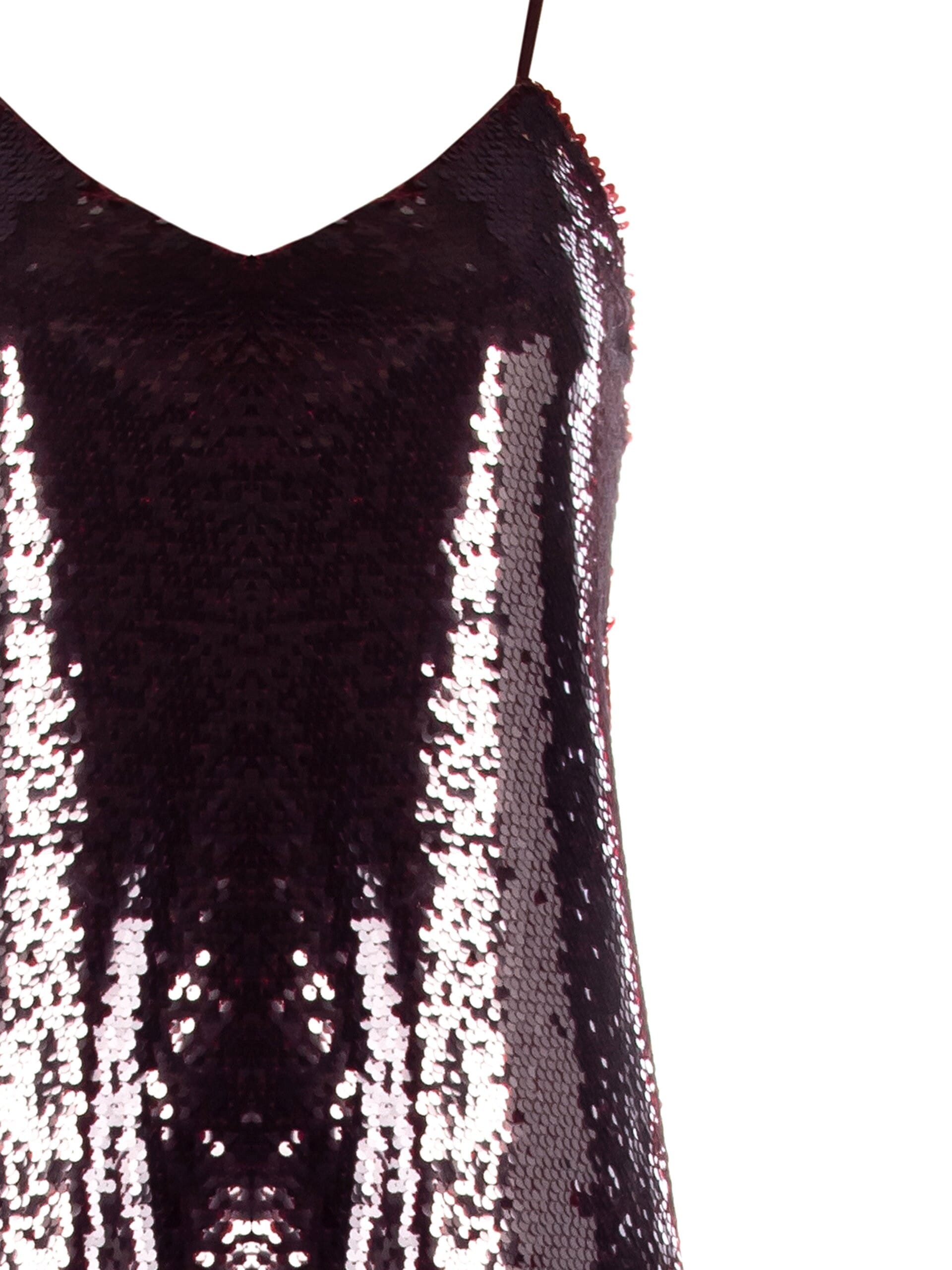 Abito Lungo Sottoveste Ricoperto Di Paillettes Rinascimento