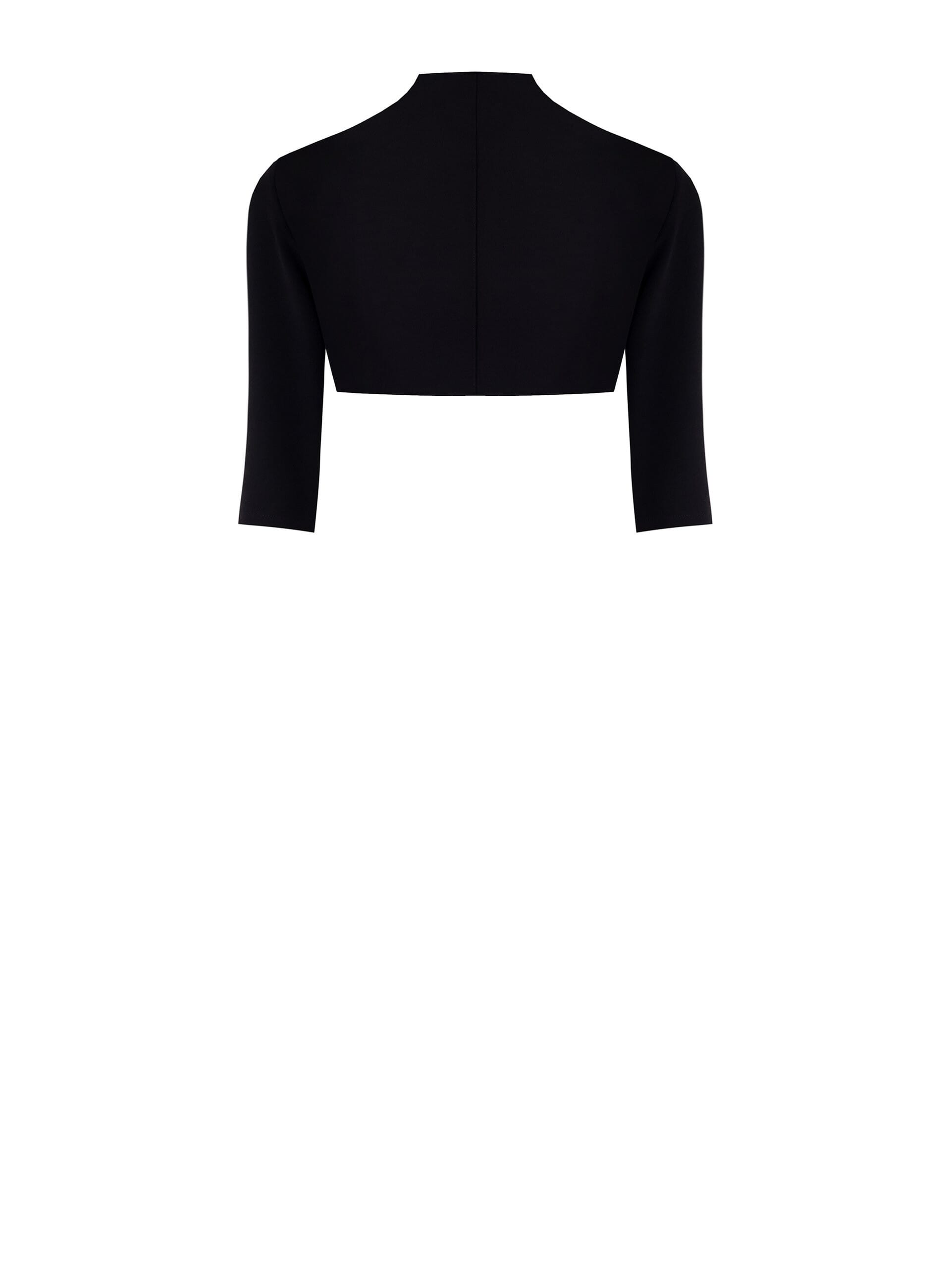 Bolero Coprispalle Aperto In Crepe Rinascimento