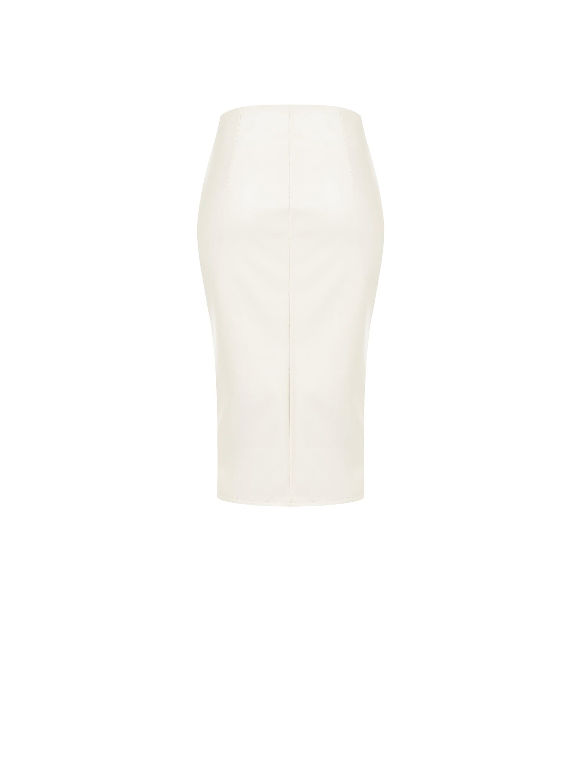 Longuette Con Spacco In Similpelle Rinascimento