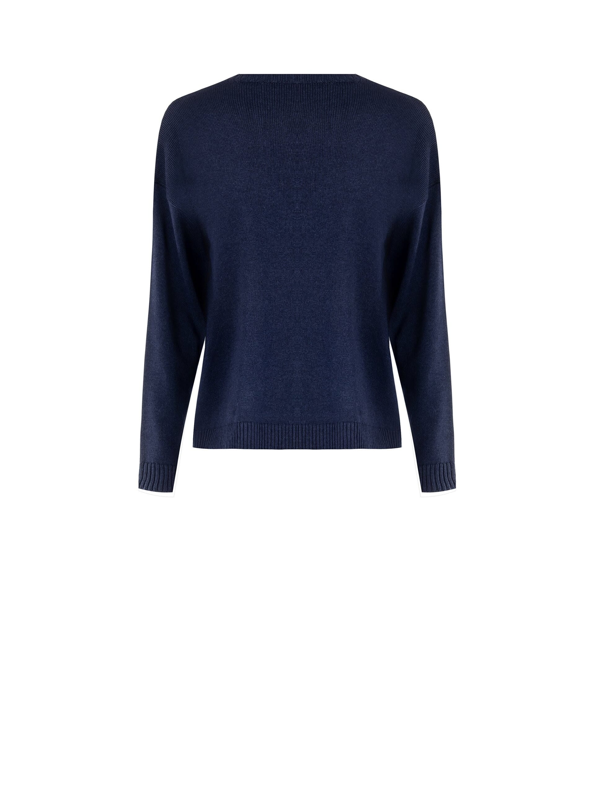 Maglione Arricciato In Misto Cotone Rinascimento