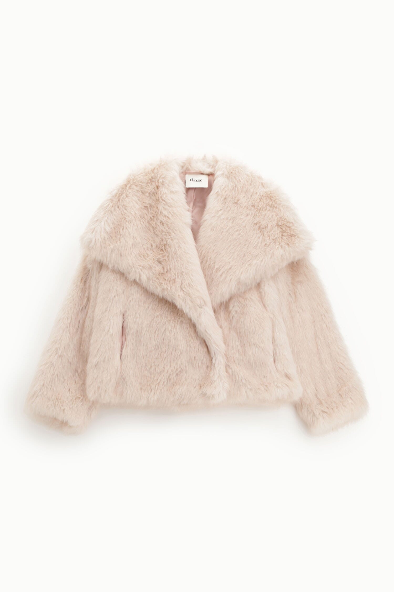 Eco-Fur Corta Con Maxi Revers Dixie