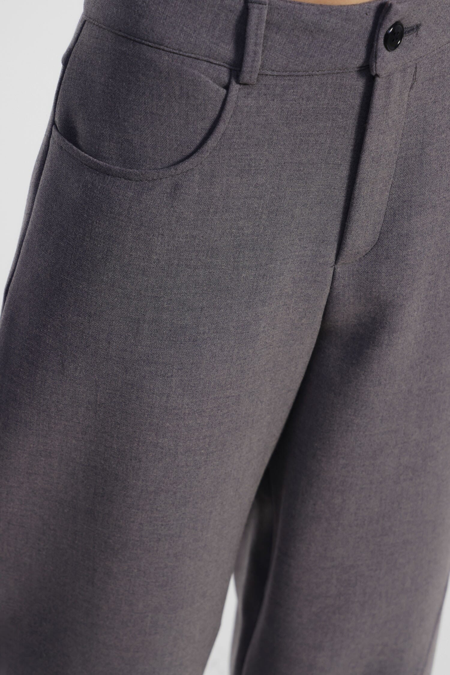 Pantaloni Palazzo A Vita Alta Con Tasche Dixie