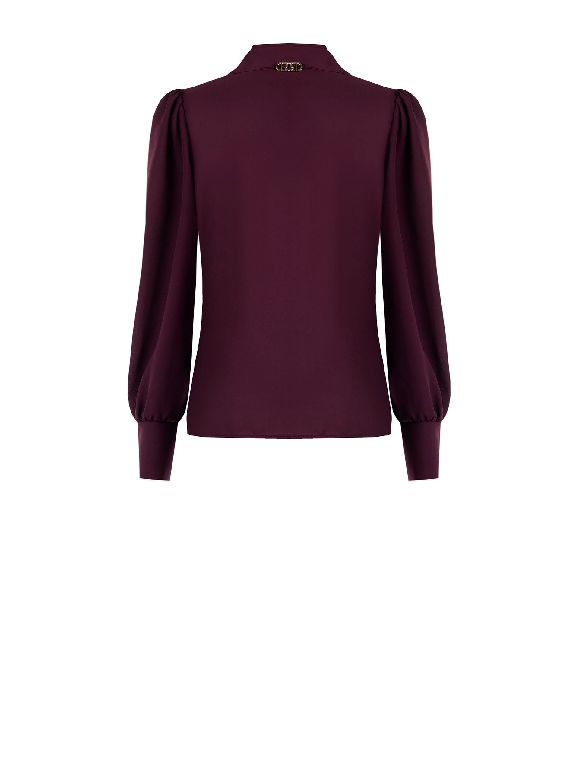 Chemisier large en Georgette avec lien Rinascimento