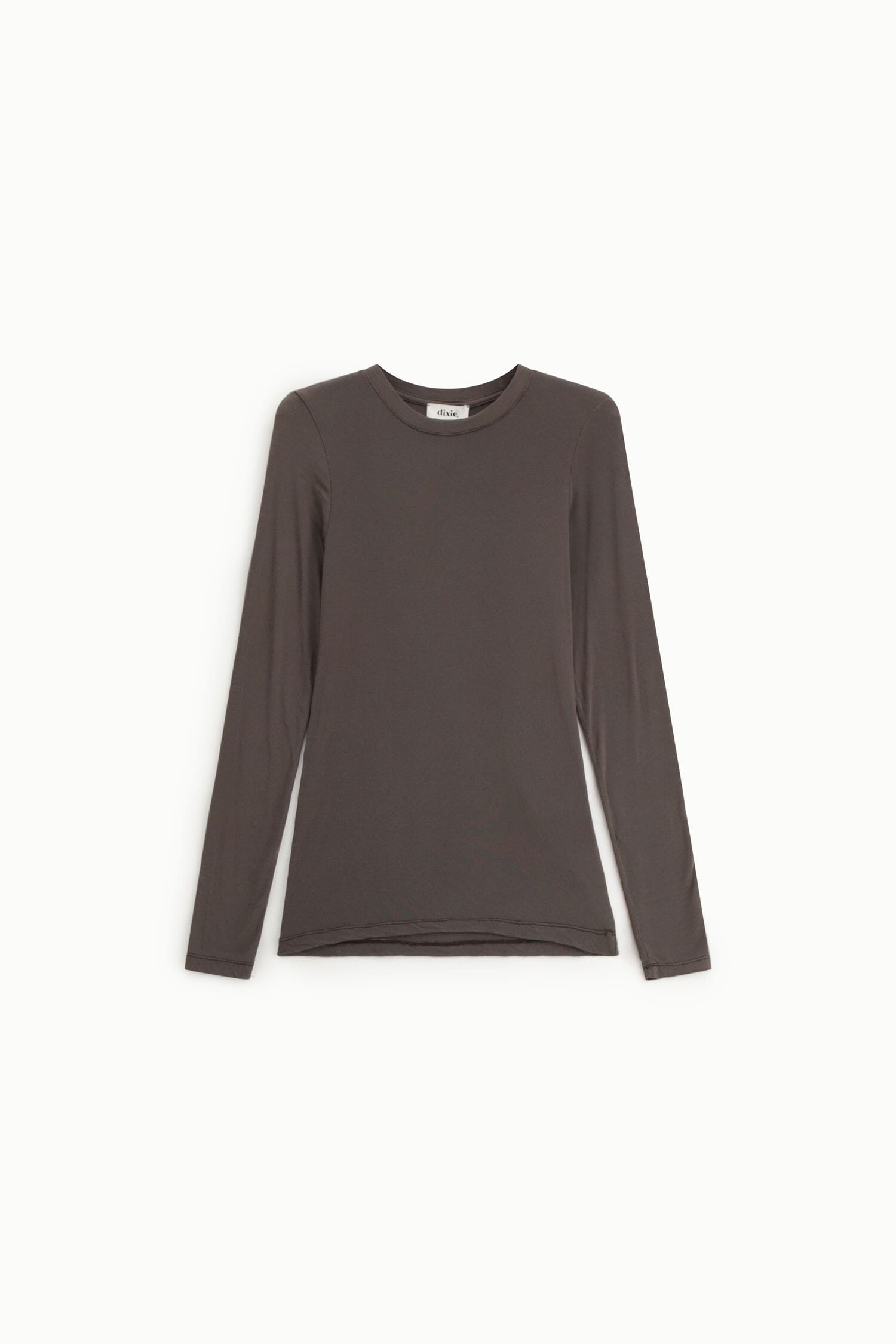 T-Shirt A Manica Lunga Girocollo E Taglio Dritto Dixie