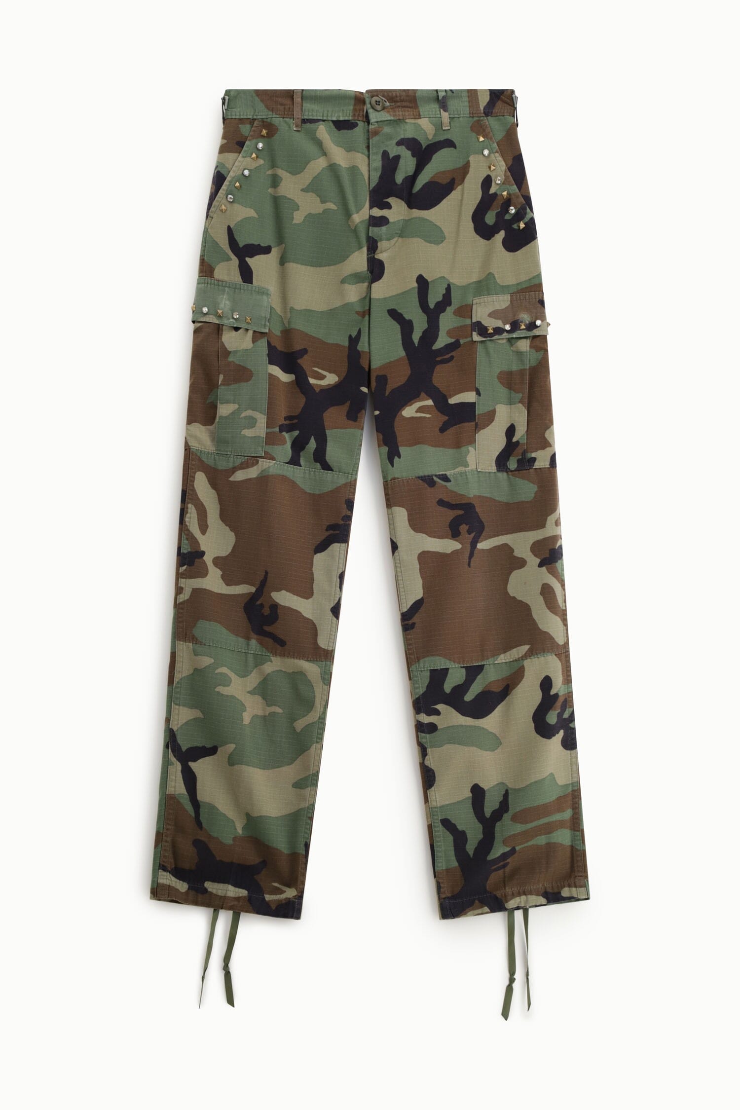 Pantalon cargo avec imprimé camouflage et grandes poches Dixie