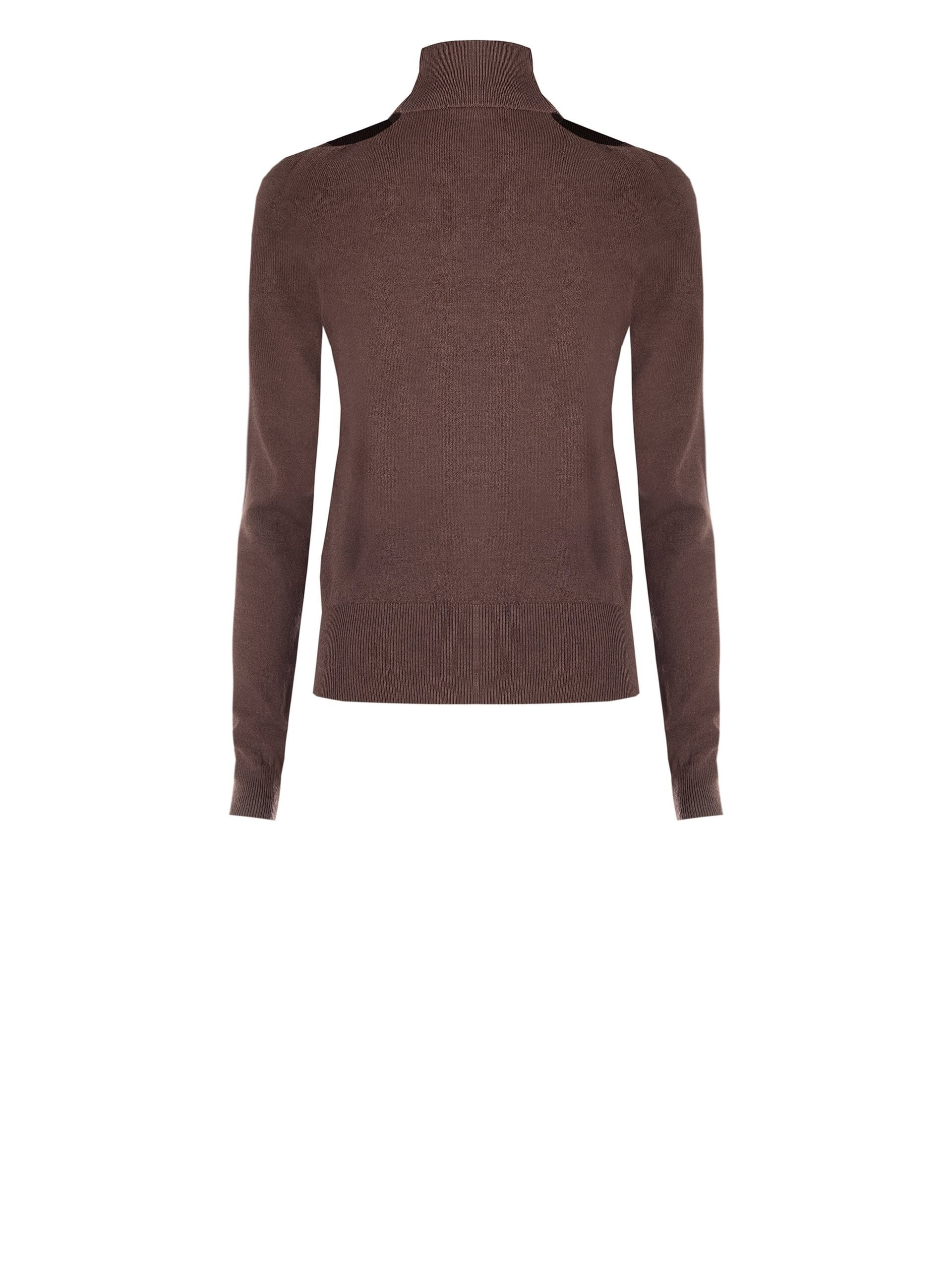 Maglia Dolcevita Con Cut-Out Al Collo Rinascimento