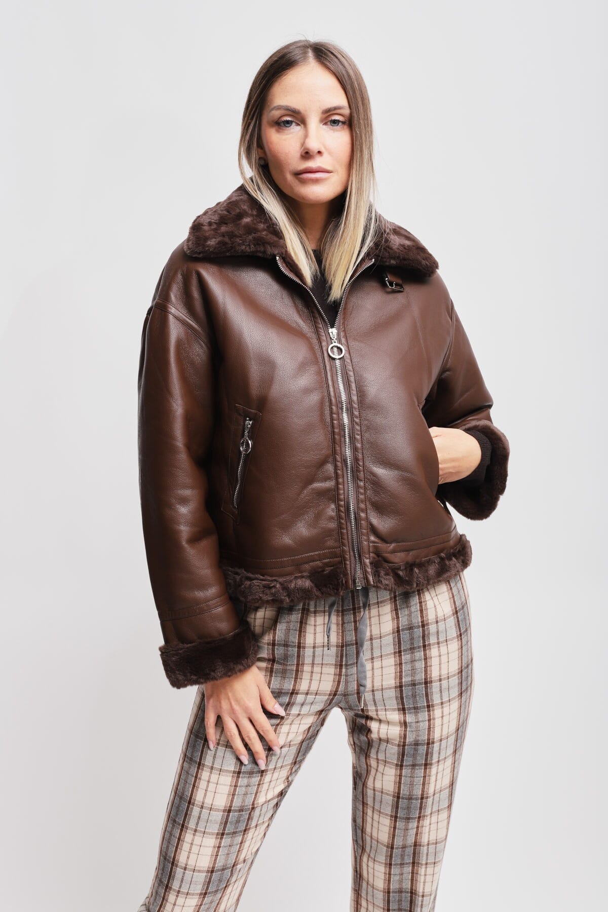 Montone In Ecopelle Maryley