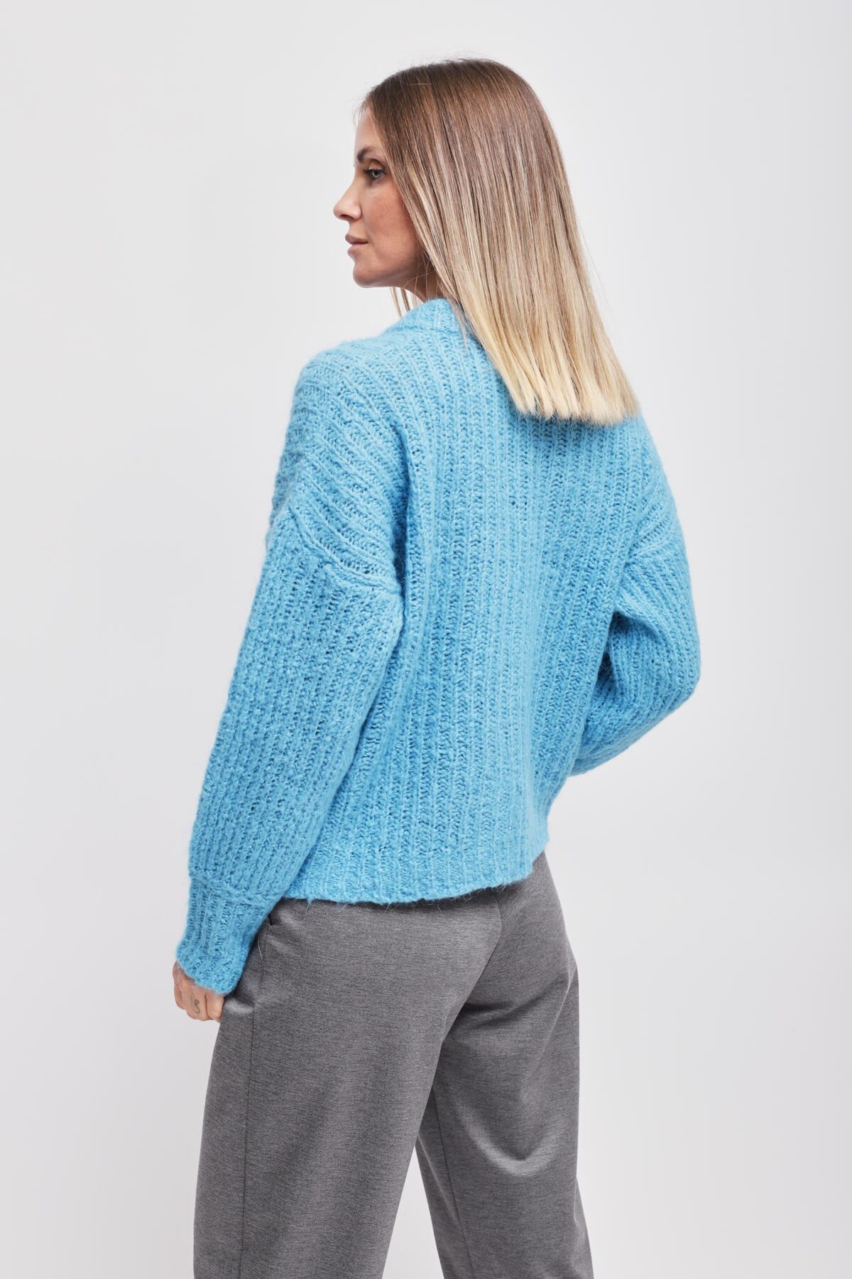 Cardigan Mohair Con Bottoni Maryley