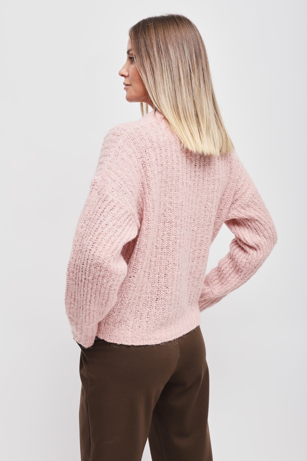 Cardigan Mohair Con Bottoni Maryley