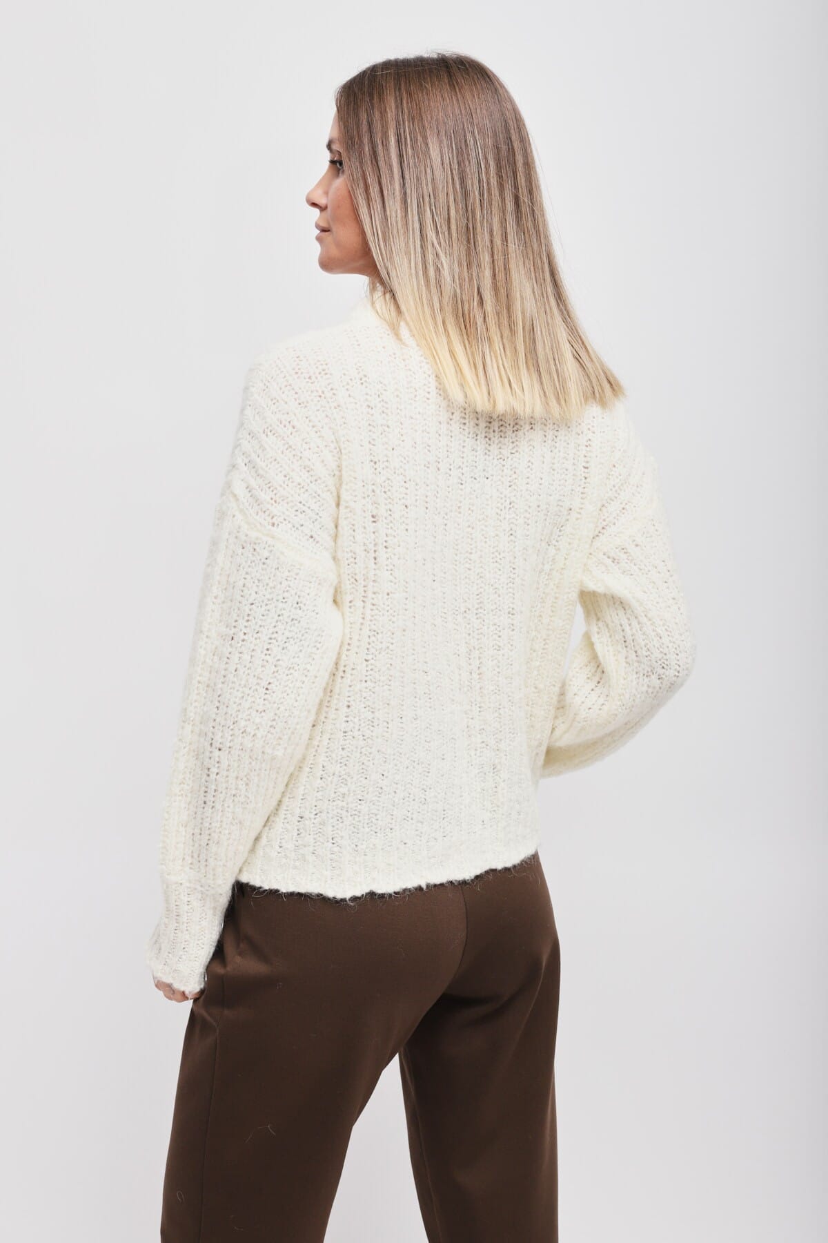 Cardigan Mohair Con Bottoni Maryley