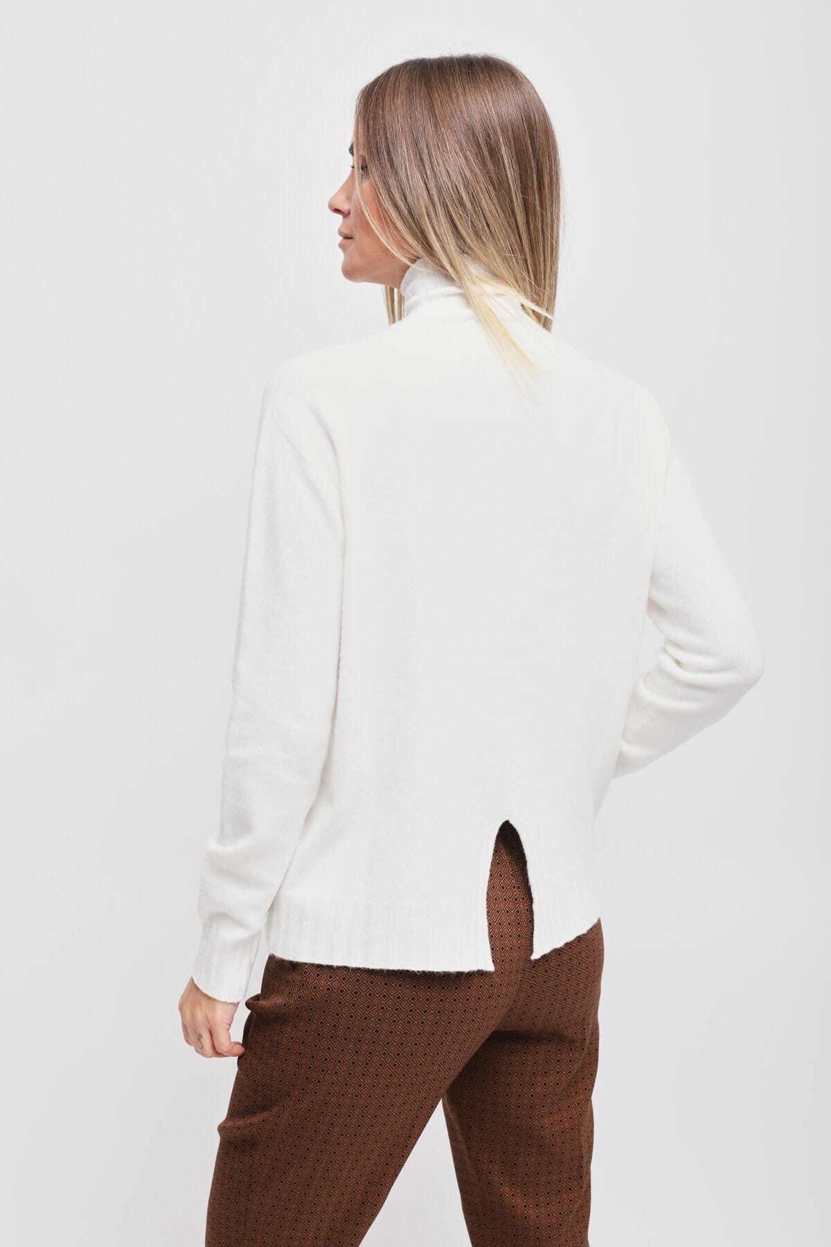 Maryley Volcano Neck Jumper