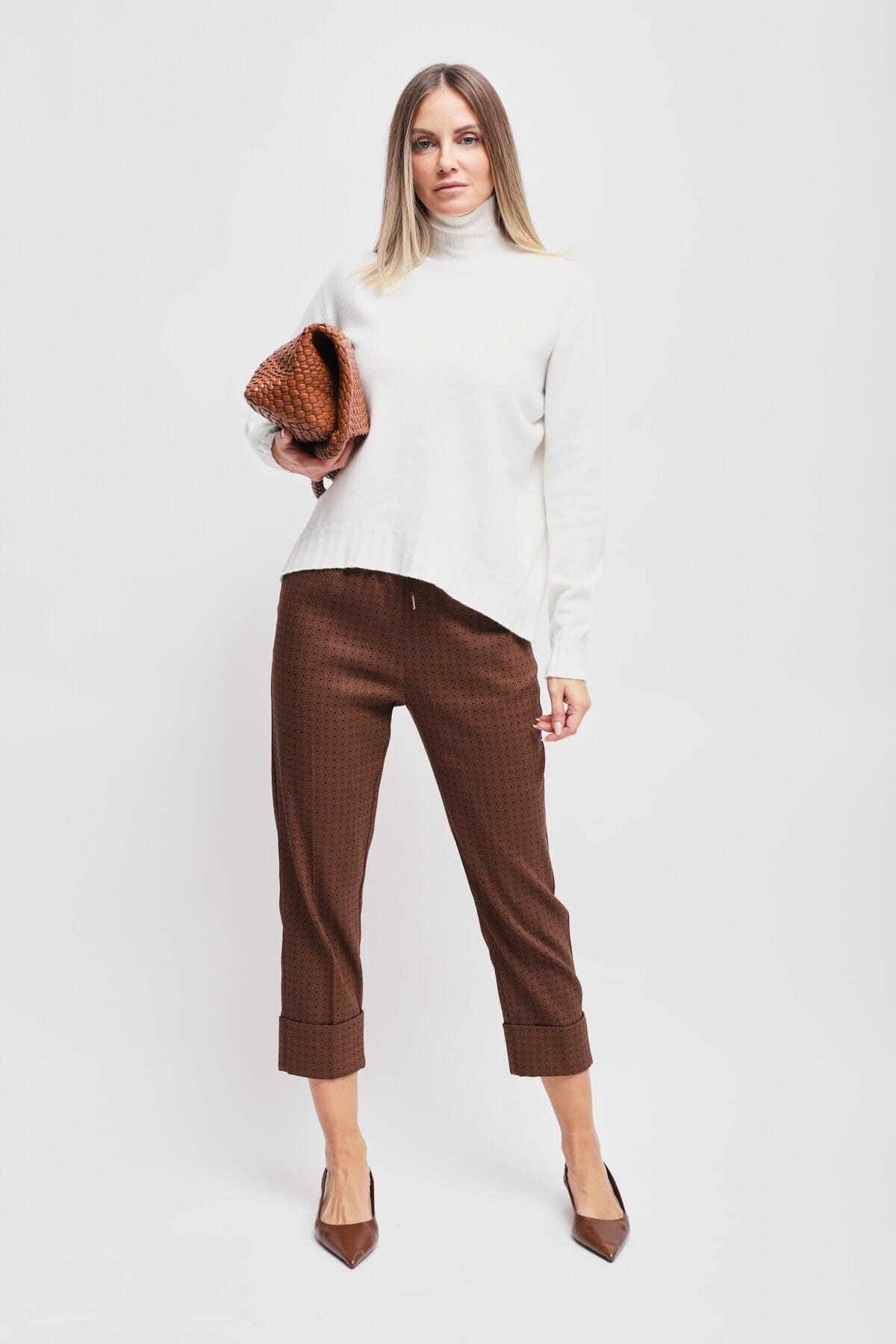 Maryley Volcano Neck Jumper