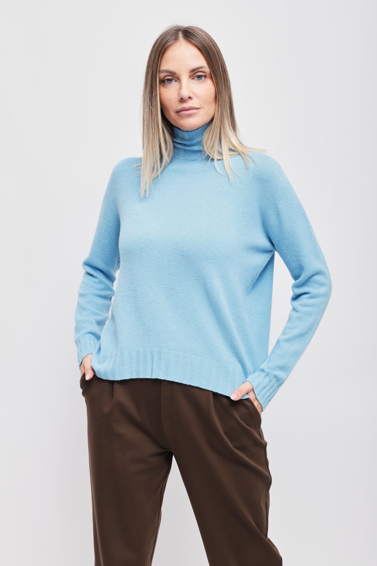 Maryley Volcano Neck Jumper