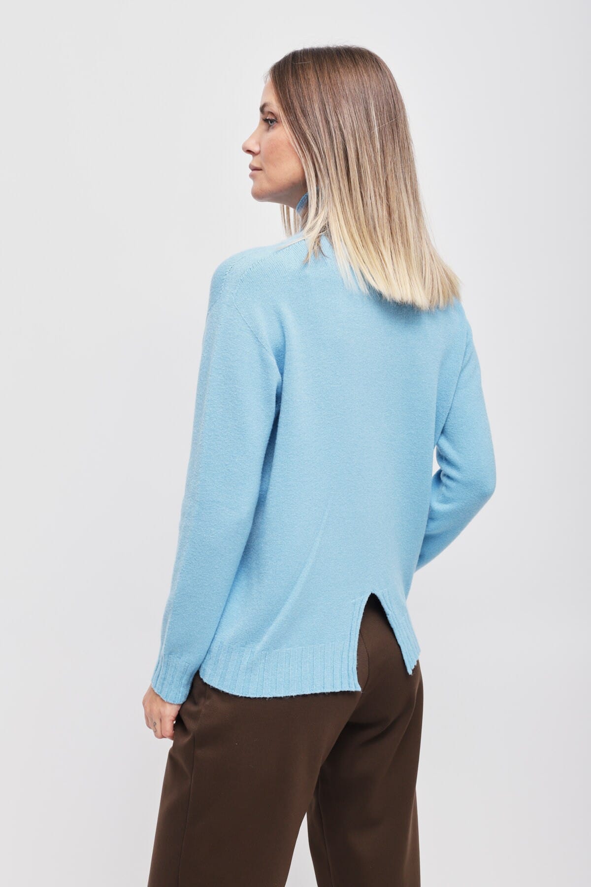 Maryley Volcano Neck Jumper