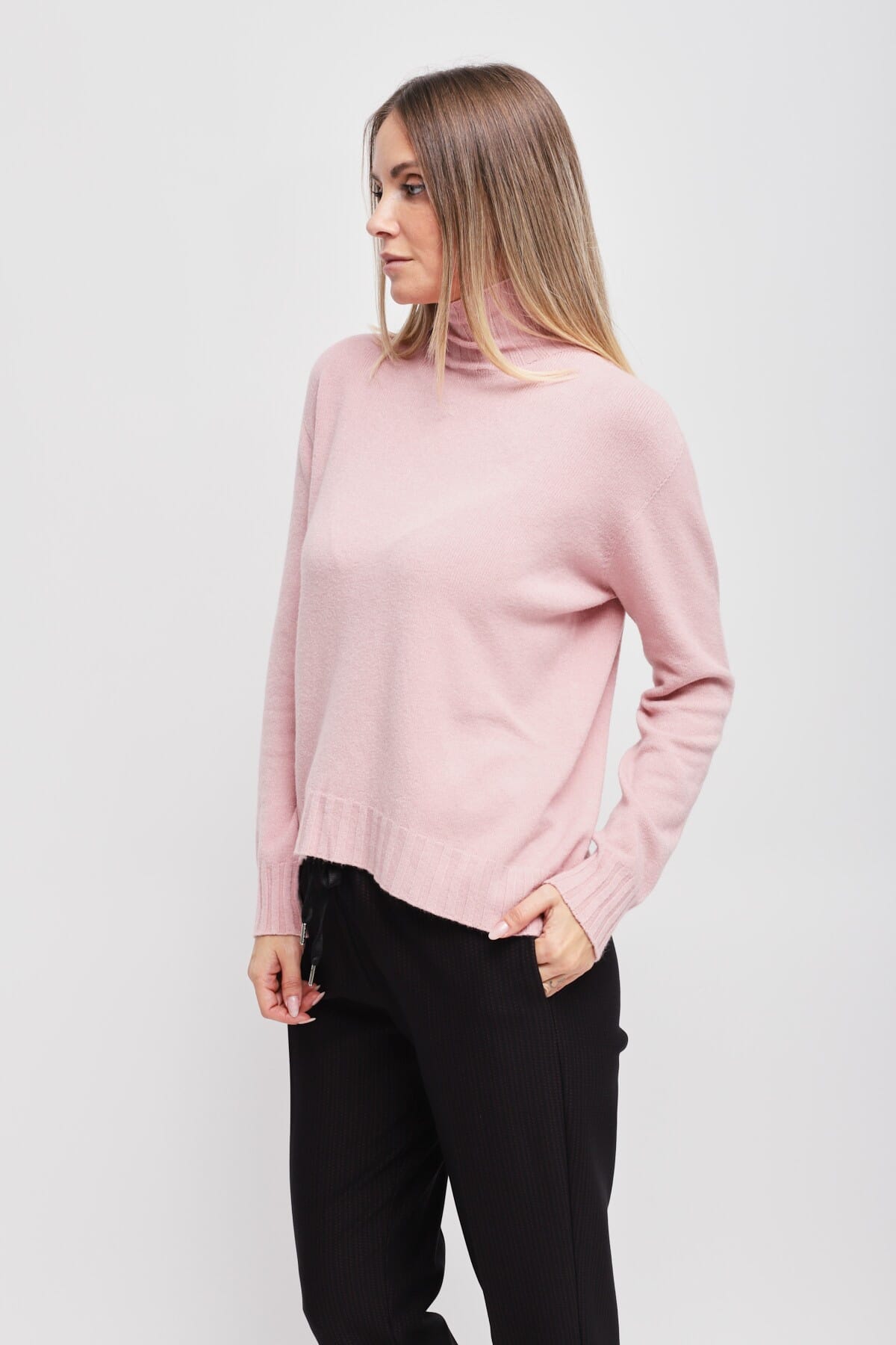 Maryley Volcano Neck Jumper
