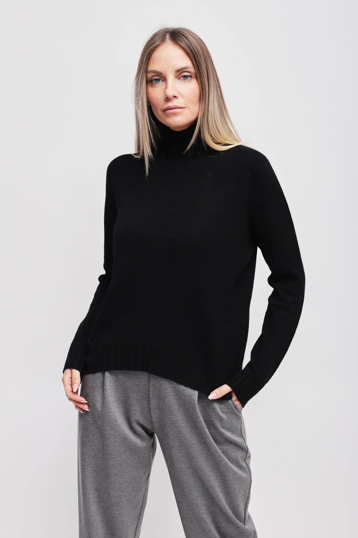 Maryley Volcano Neck Jumper