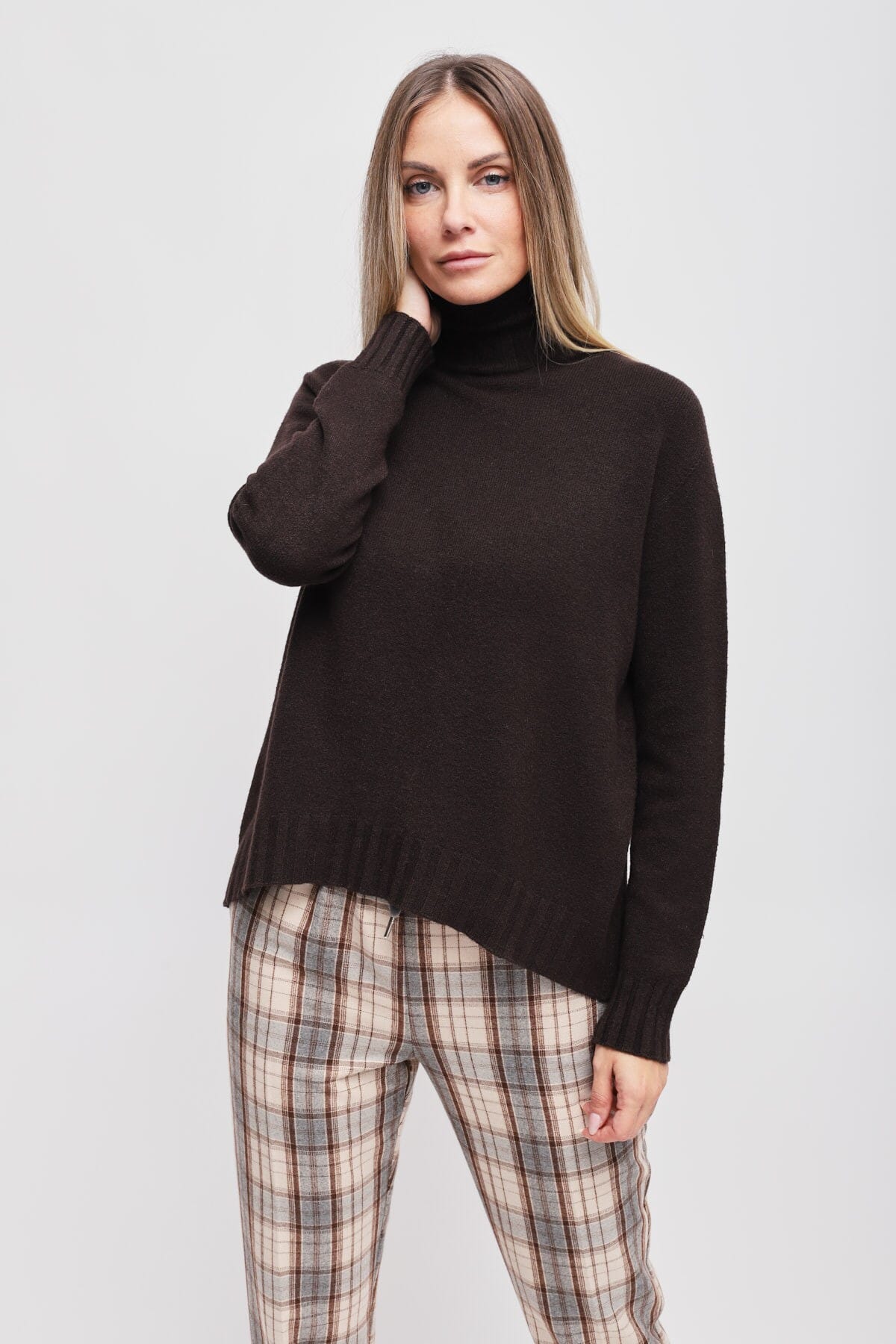 Maryley Volcano Neck Jumper