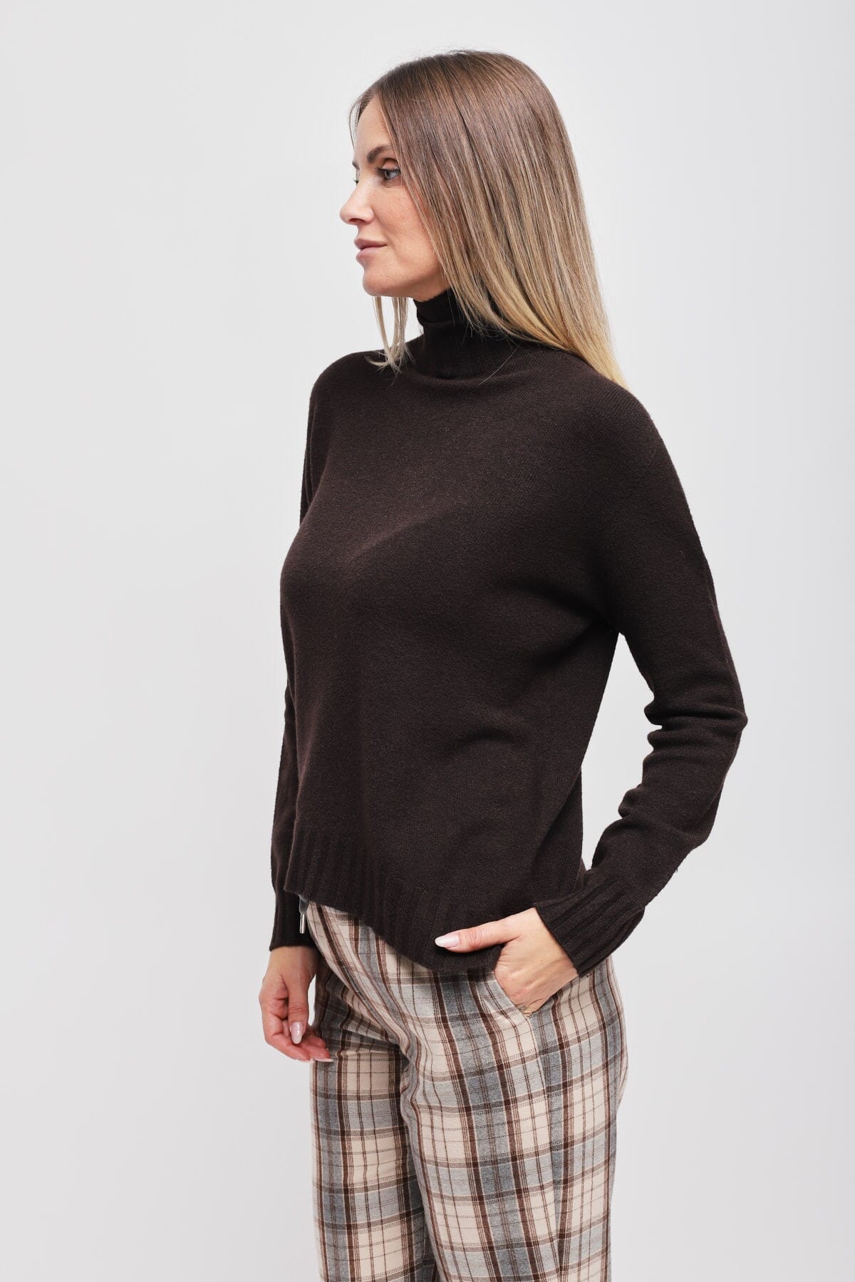 Maryley Volcano Neck Jumper