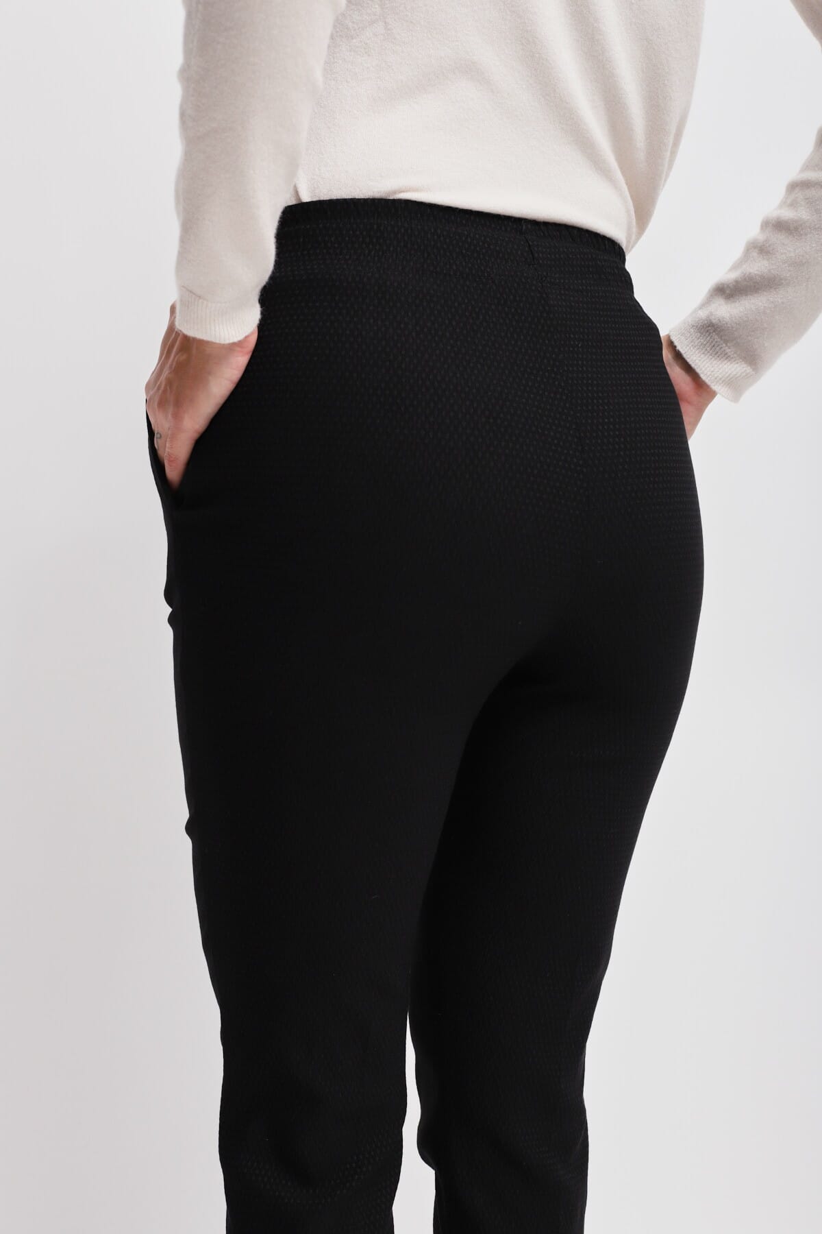 Pantaloni A Fantasia Con Coulisse E Risvolto Maryley