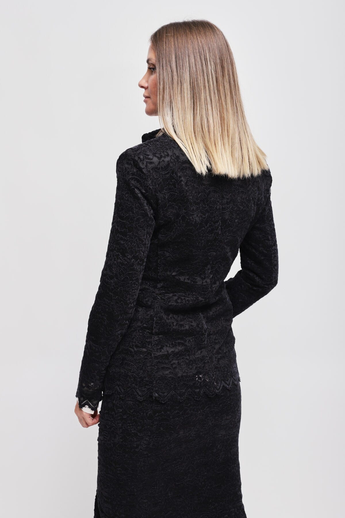 Maryley Lace One-breasted Jacket