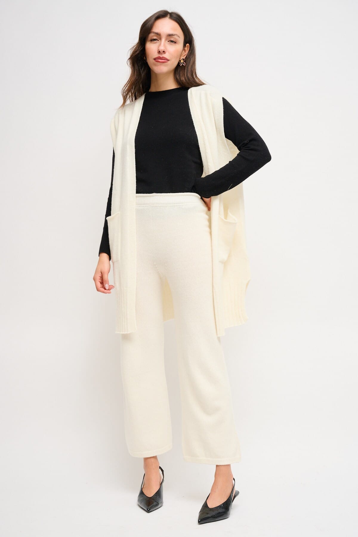 Pantalon en maille Maryley