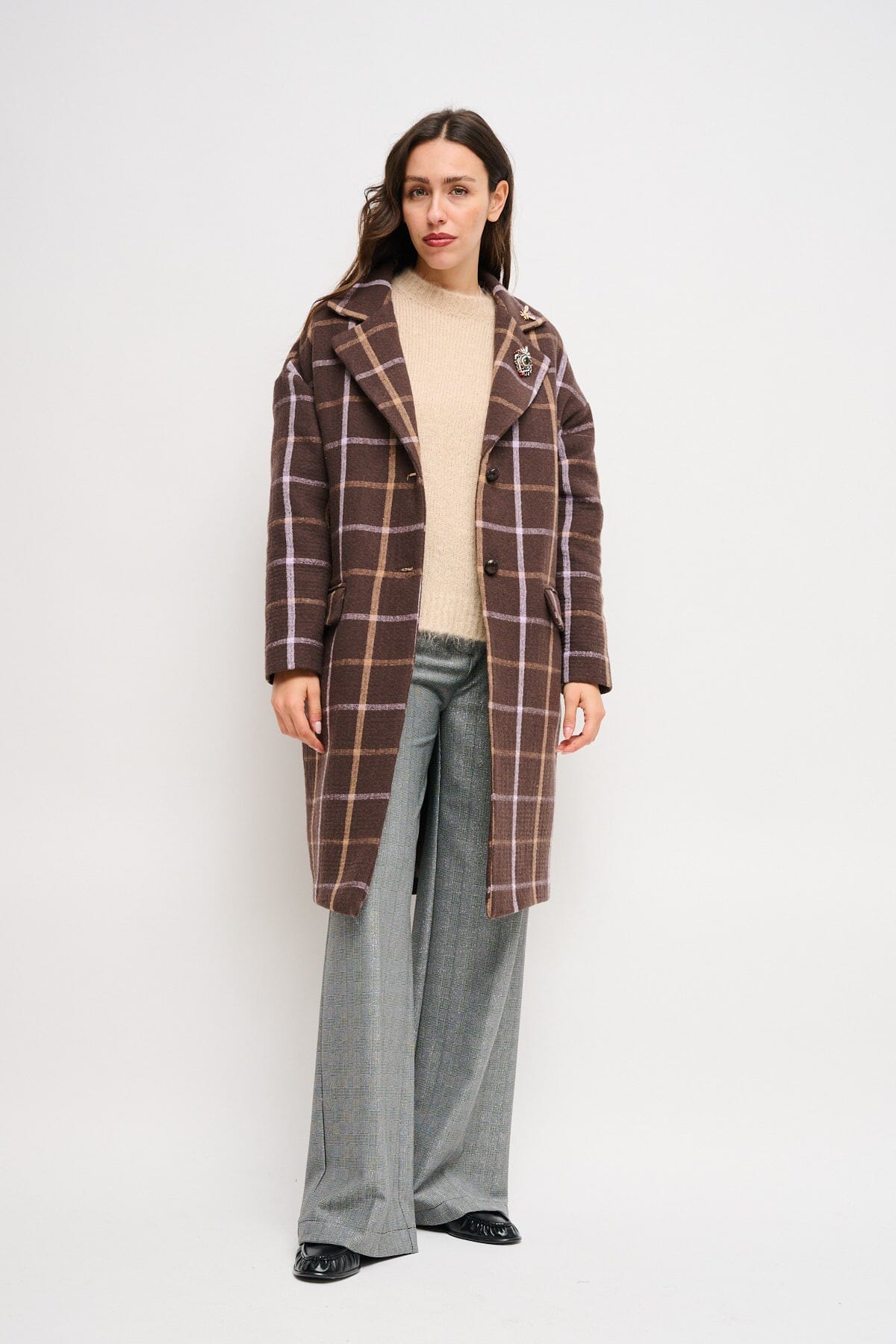 Maryley Mohair Crew-neck Sweater