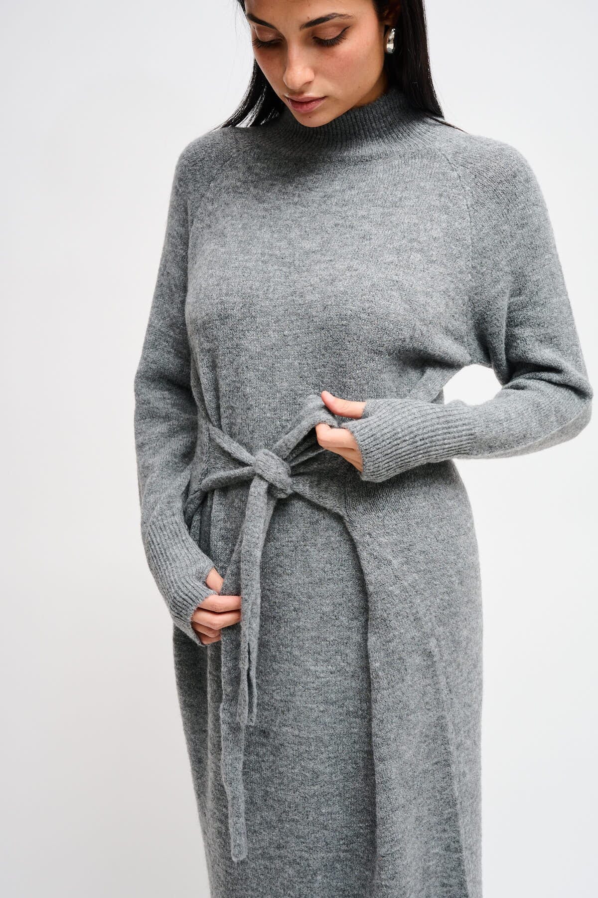 Abito In Maglia Con Fusciacca Maryley