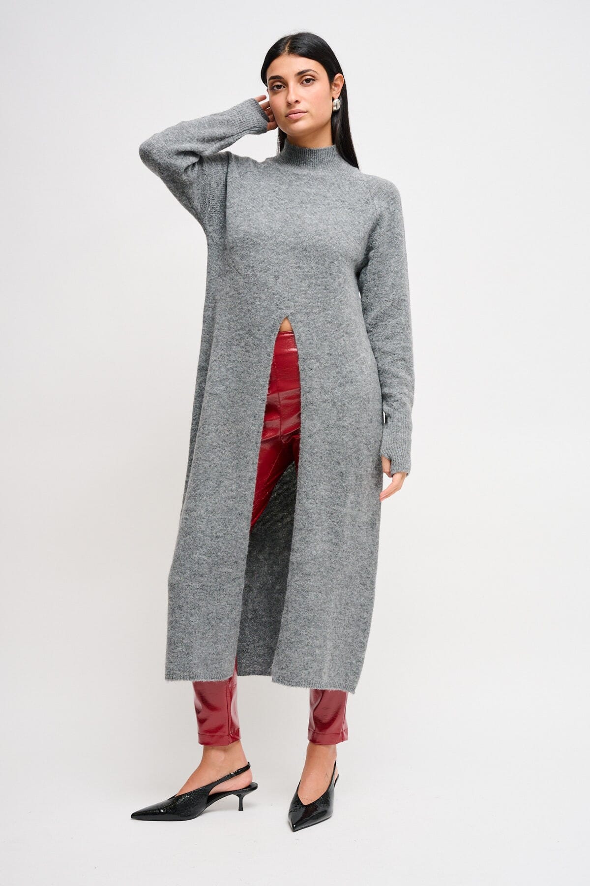 Maglia Lunga Con Spacco Maryley