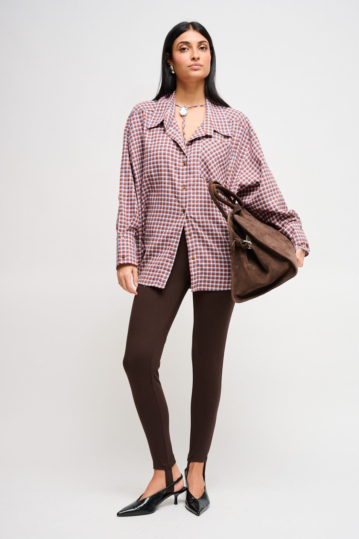 Leggings In Punto Milano Con Ghette Maryley