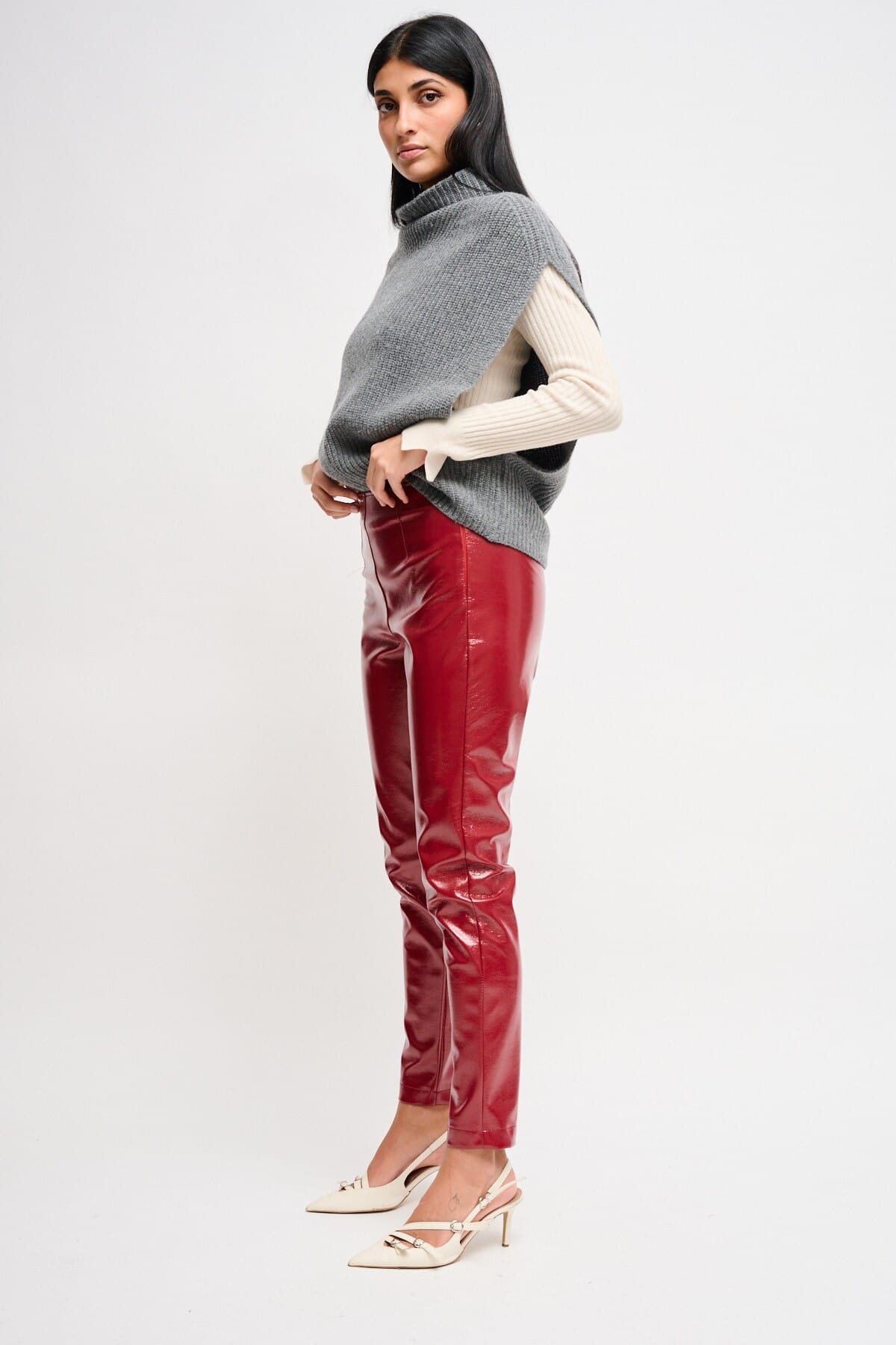 Pantaloni In Vinile Maryley