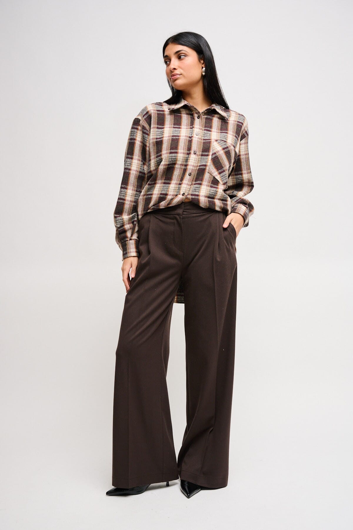 Pantalon de flanelle Maryley Palace