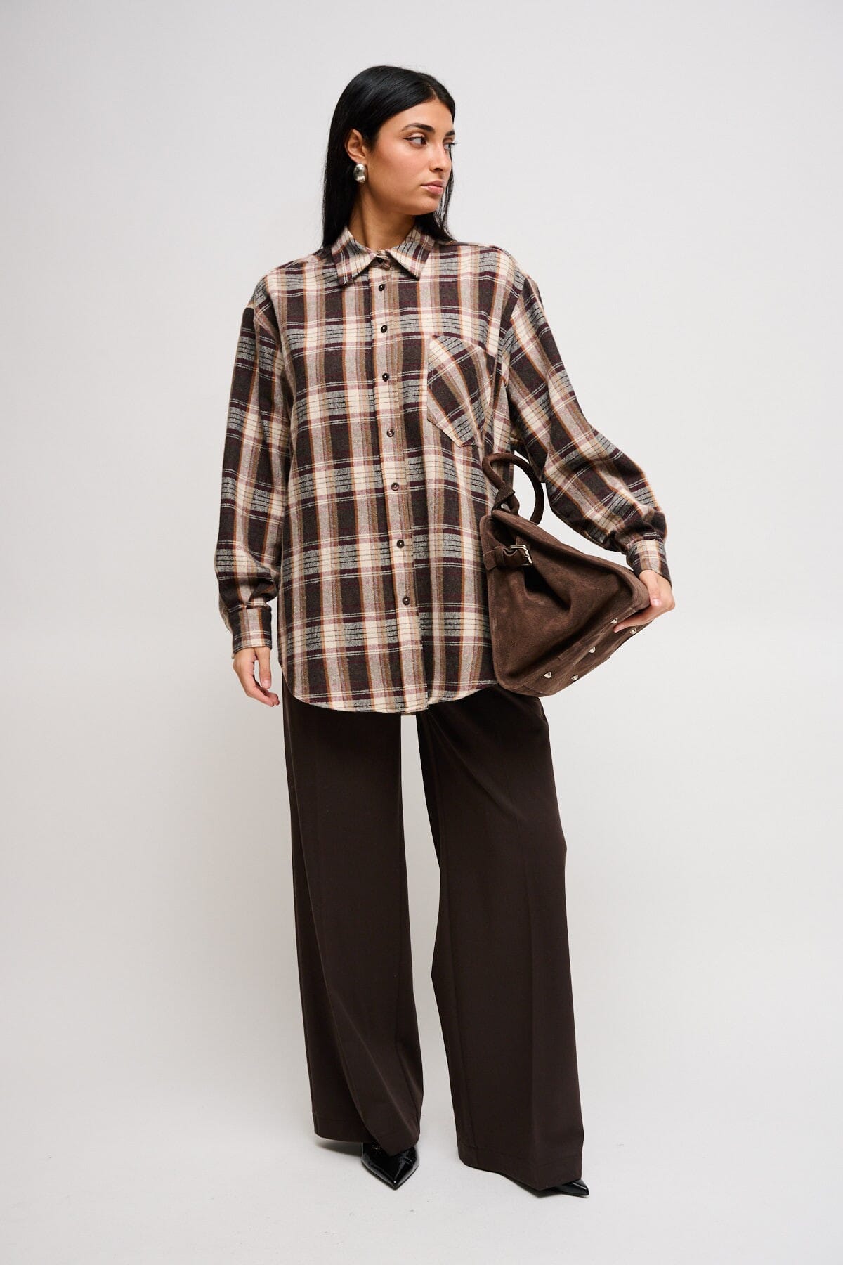 Pantalon de flanelle Maryley Palace