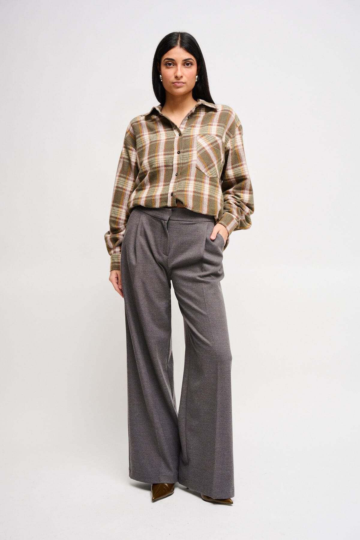 Pantalon de flanelle Maryley Palace