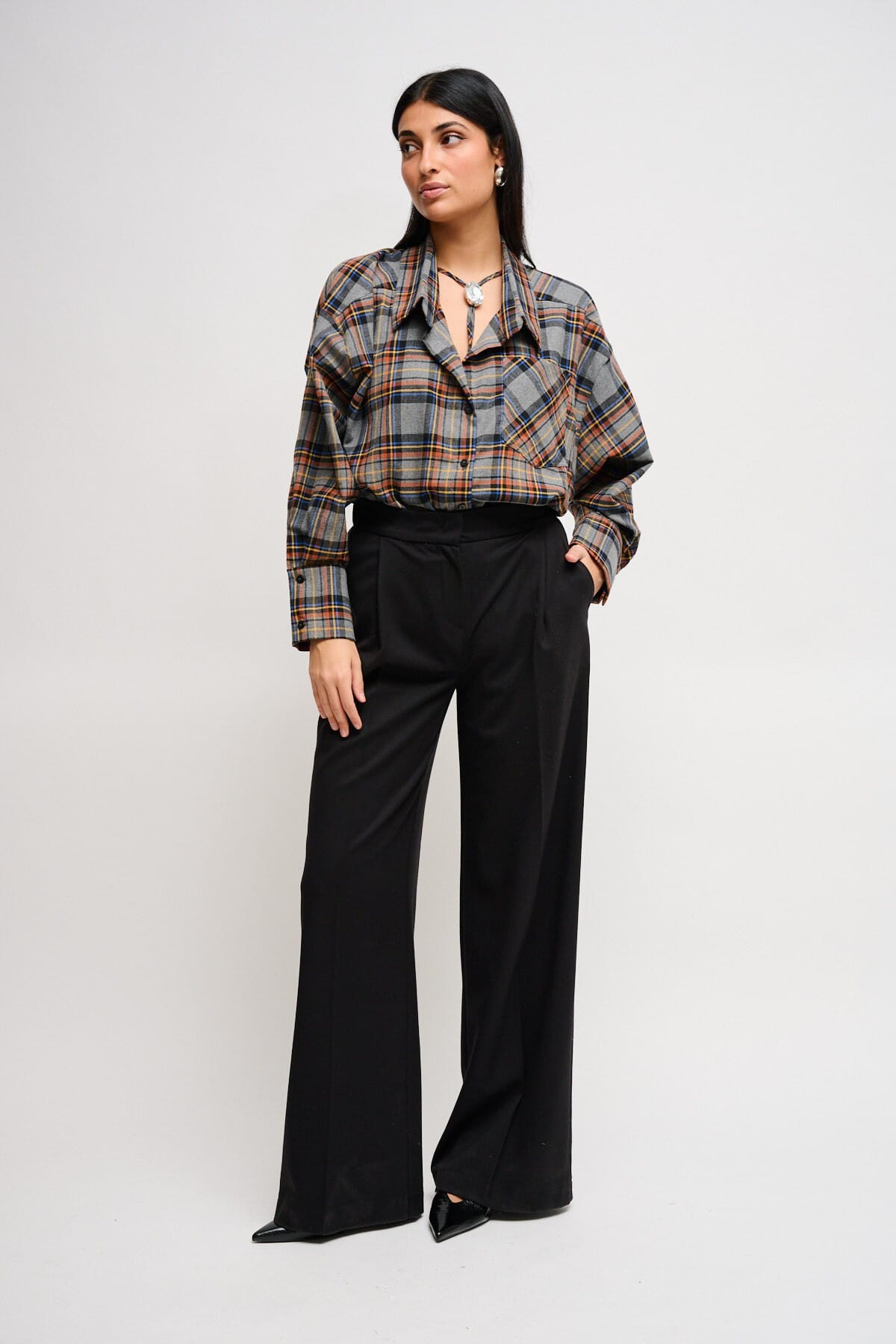 Pantalon de flanelle Maryley Palace