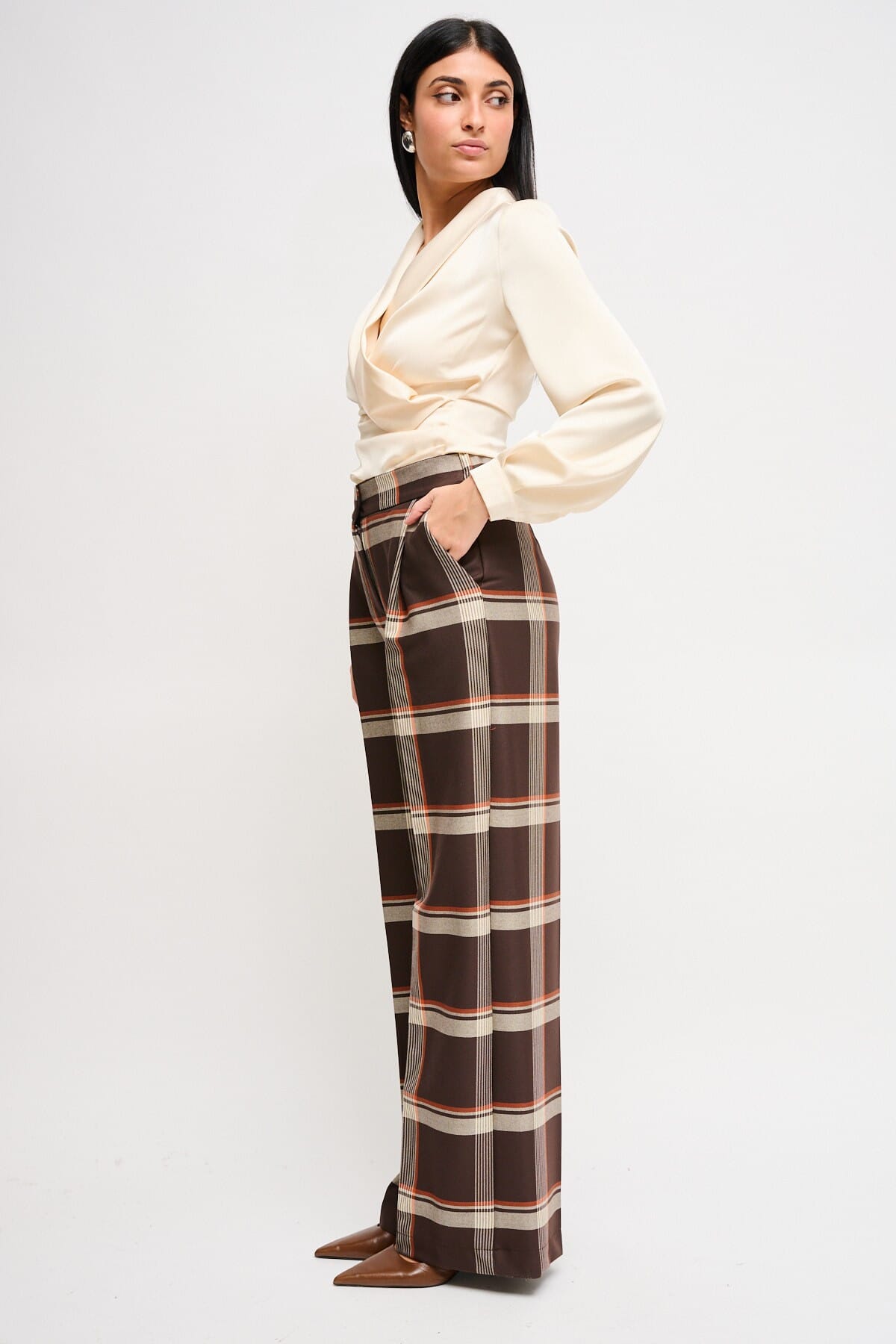 Maryley Palace Check Trousers