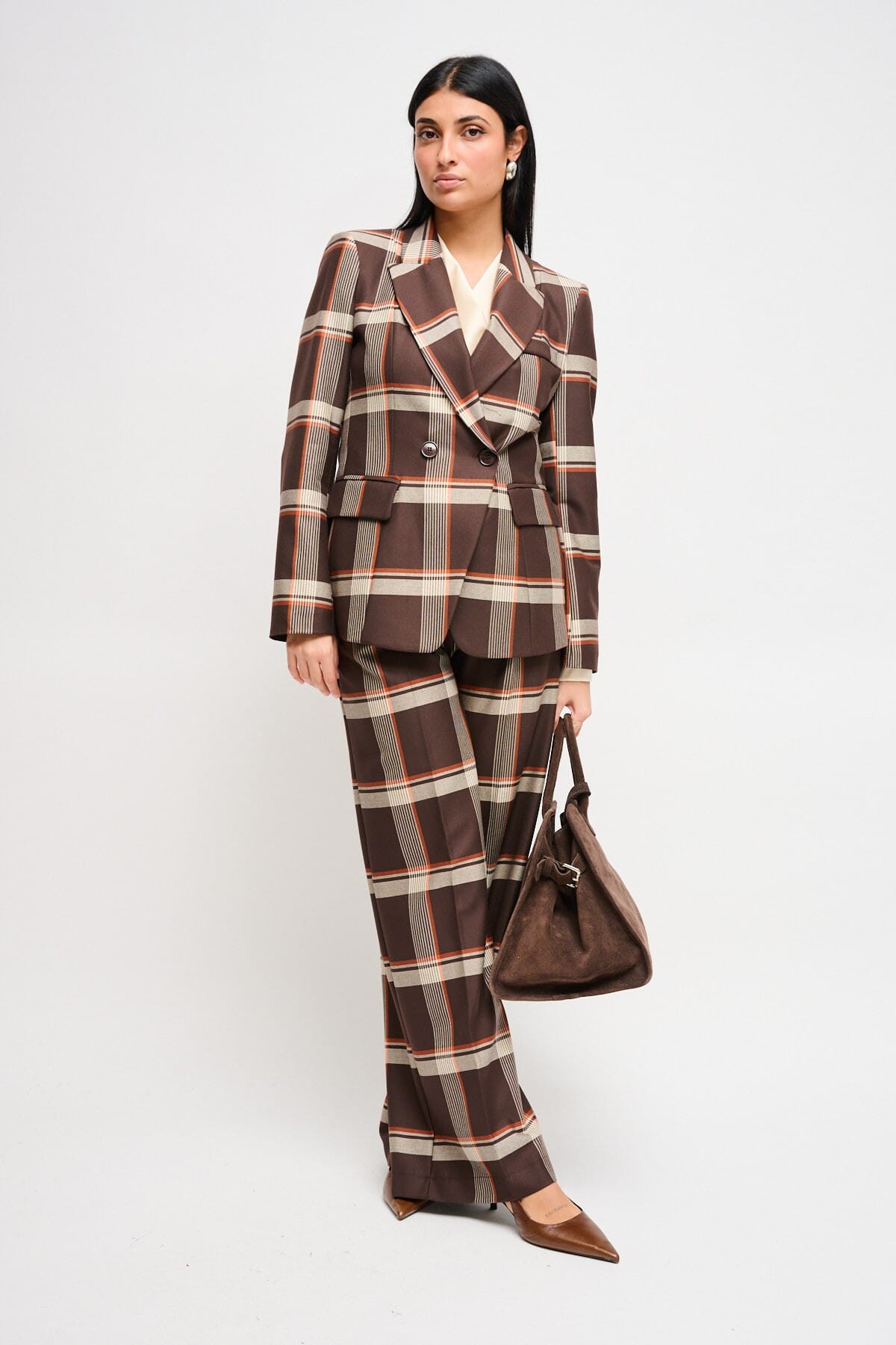 Maryley Palace Check Trousers