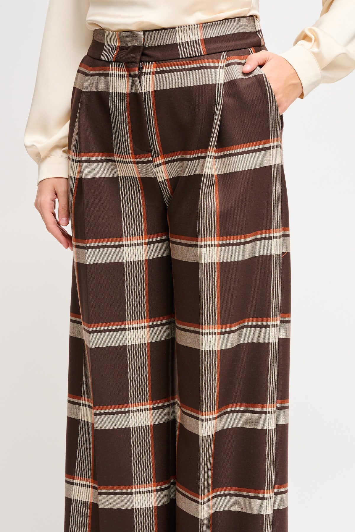 Maryley Palace Check Trousers