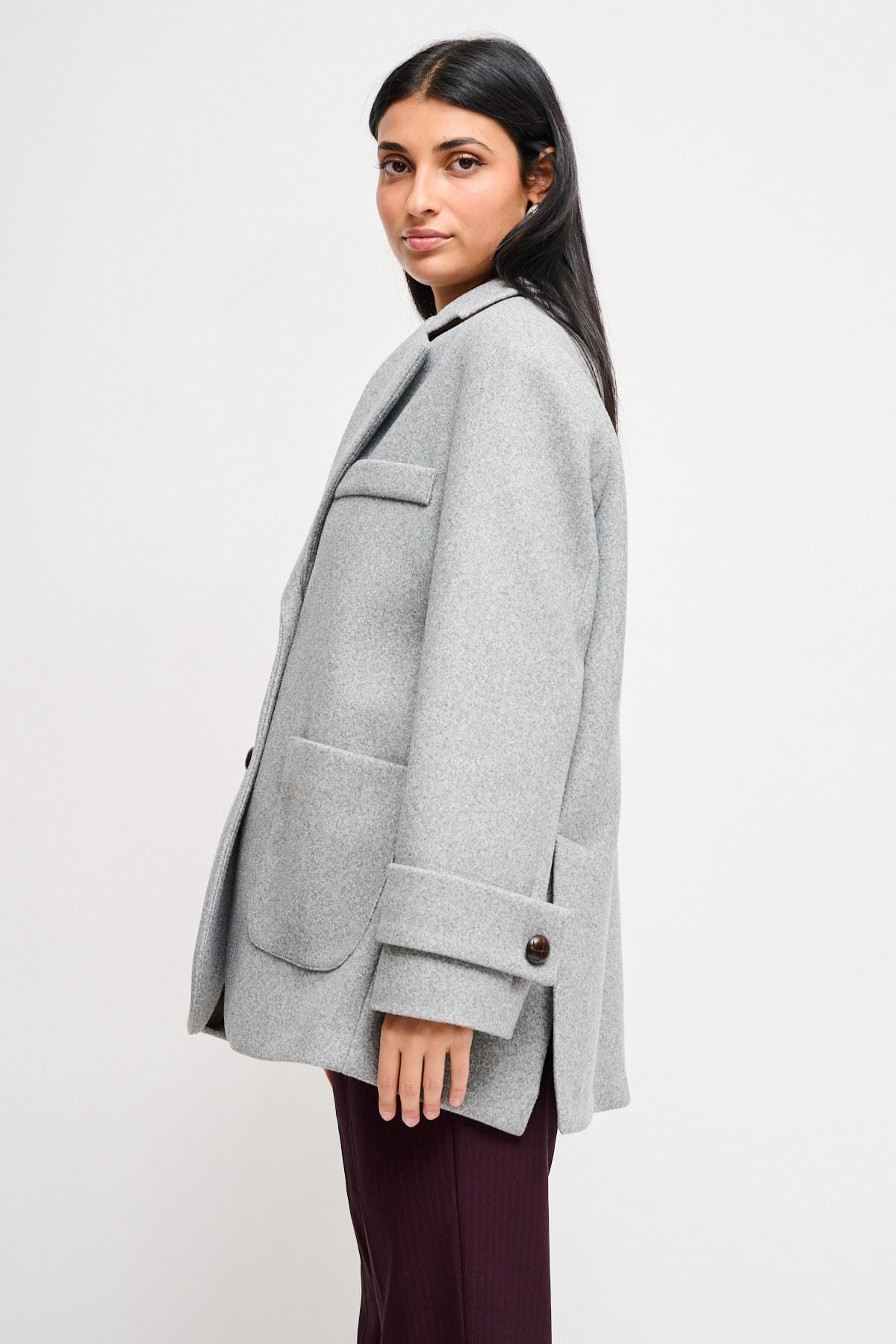 Over Jacket With Maryley Embroidery