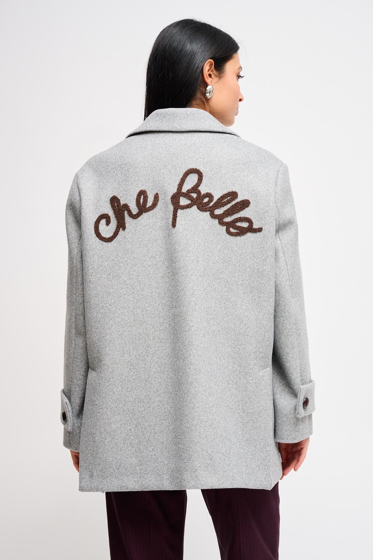 Over Jacket With Maryley Embroidery