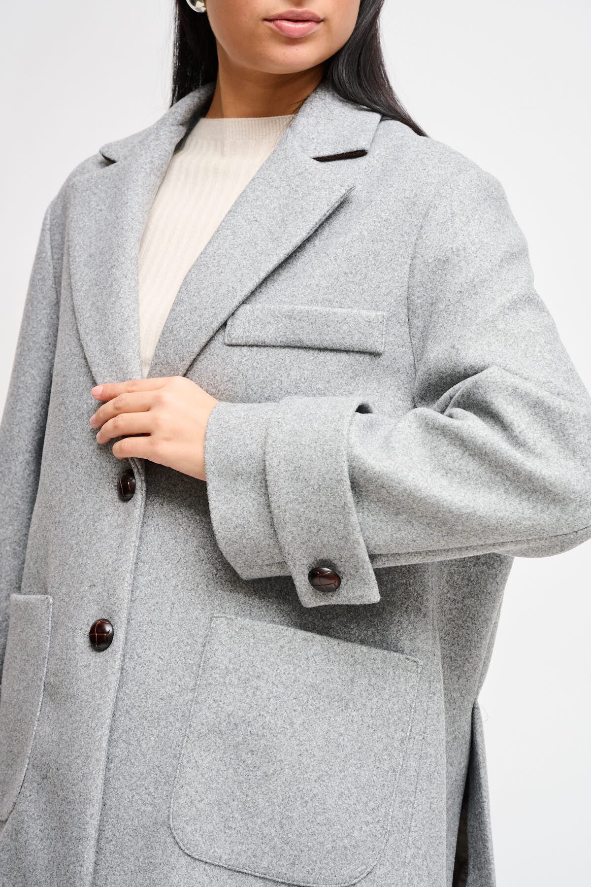 Over Jacket With Maryley Embroidery